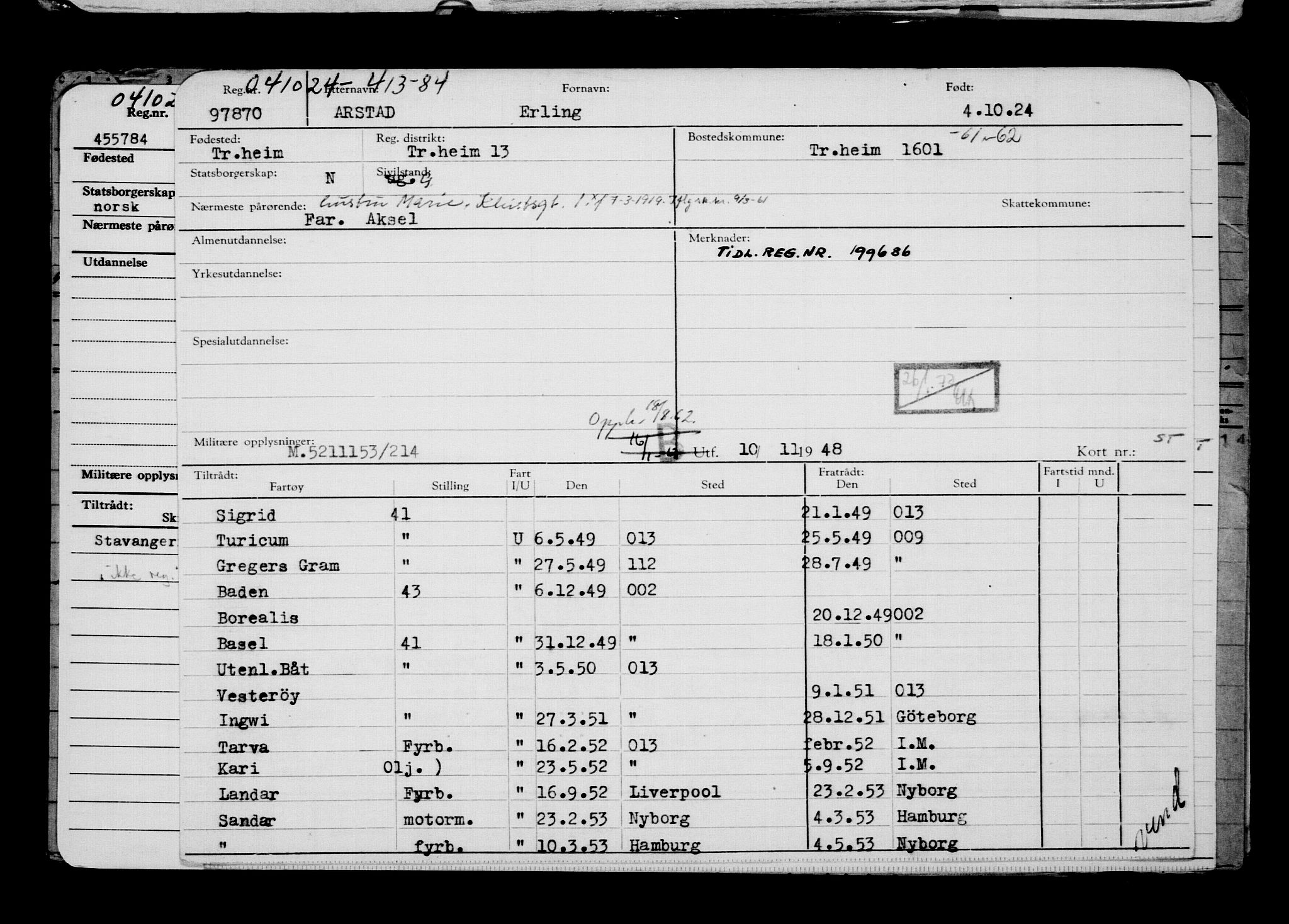 Direktoratet for sjømenn, AV/RA-S-3545/G/Gb/L0236: Hovedkort, 1924, p. 621