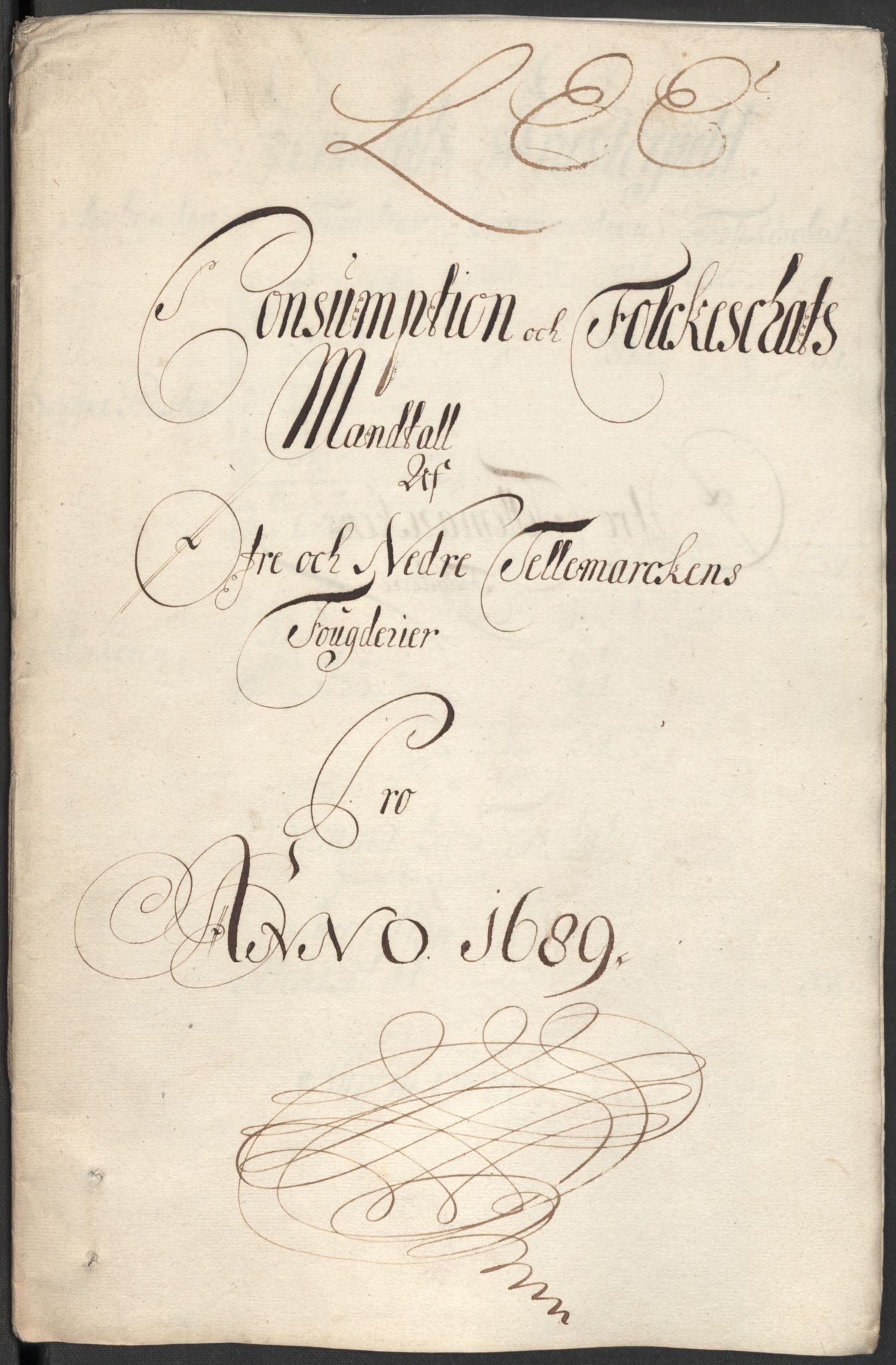 Rentekammeret inntil 1814, Reviderte regnskaper, Fogderegnskap, RA/EA-4092/R35/L2088: Fogderegnskap Øvre og Nedre Telemark, 1687-1689, p. 47