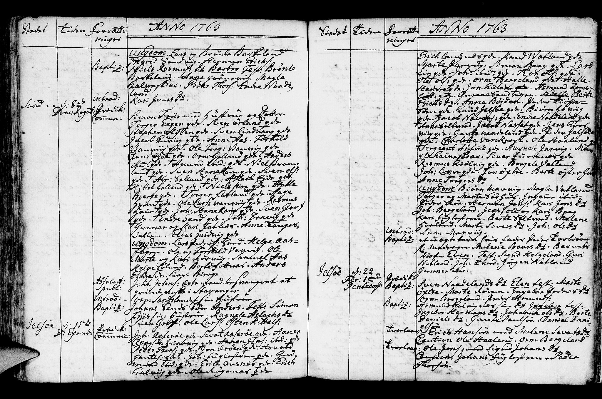 Jelsa sokneprestkontor, AV/SAST-A-101842/01/IV: Parish register (official) no. A 2, 1753-1767