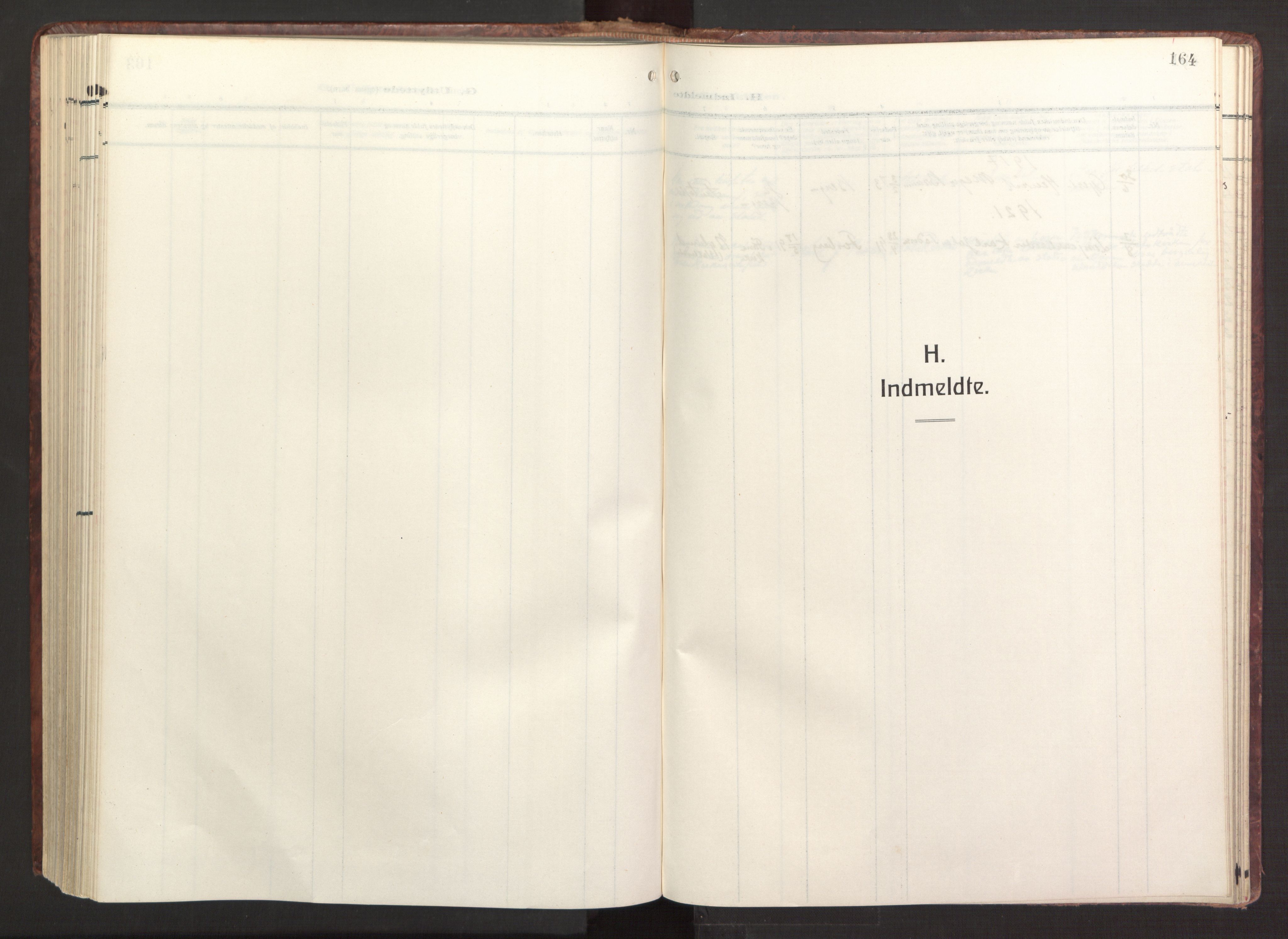 Fana Sokneprestembete, SAB/A-75101/H/Haa/Haab/L0005: Parish register (official) no. B 5, 1915-1923, p. 164
