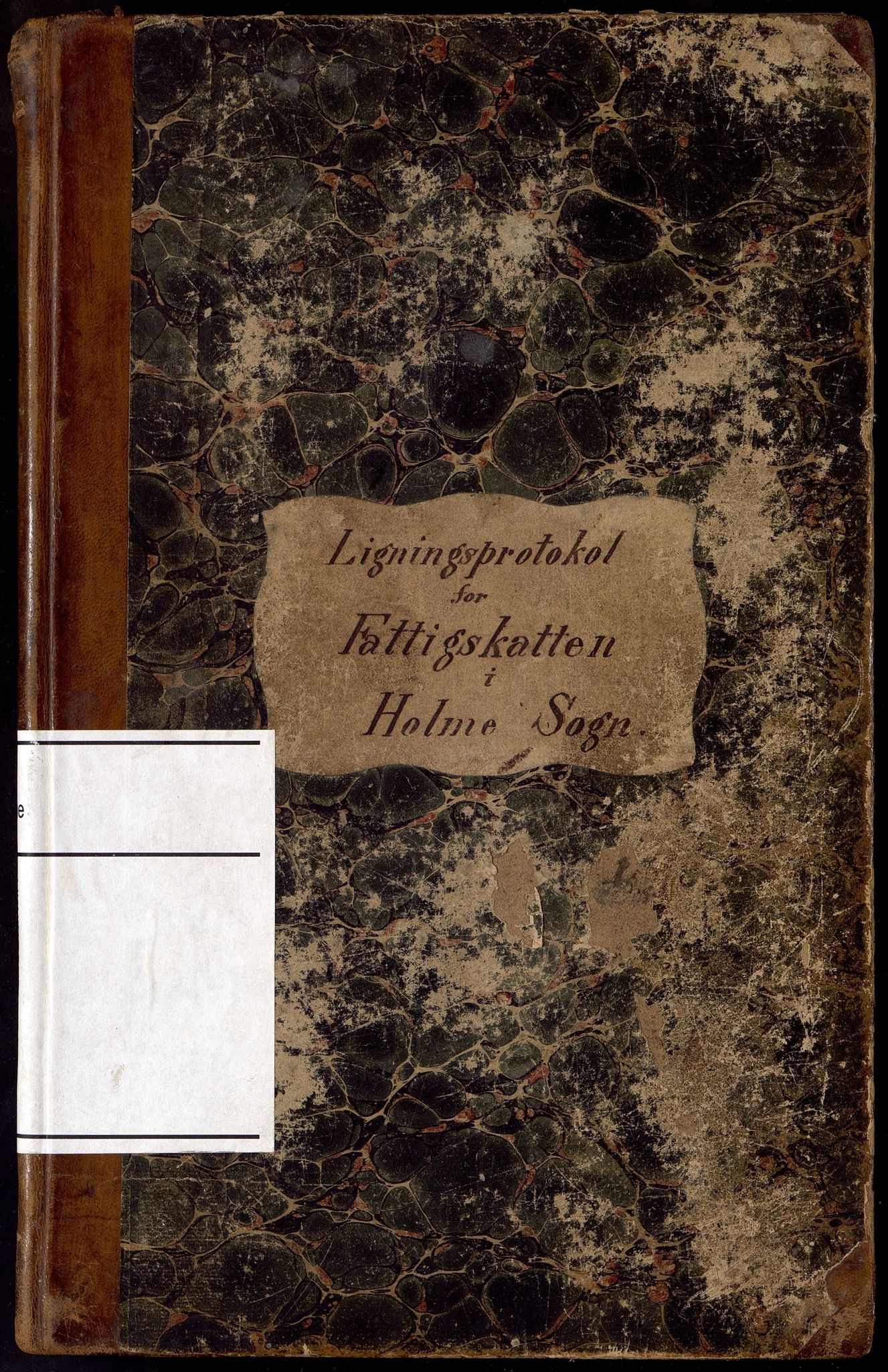 Holum kommune - Ligningskommisjonen/Nemnda, ARKSOR/1002HO310/F/L0005: Ligningsprotokoll fattigkassen, 1864-1869