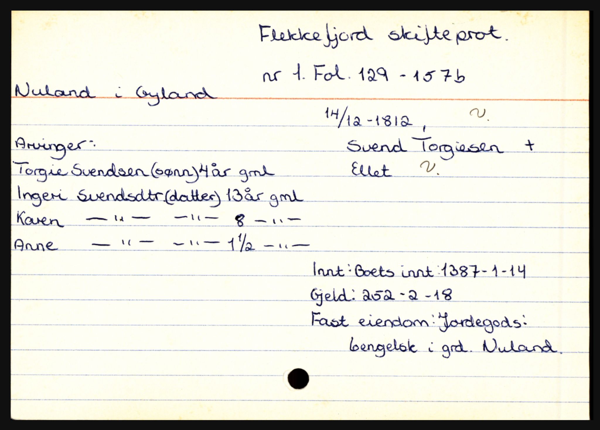 Flekkefjord sorenskriveri, AV/SAK-1221-0001/H, p. 1145