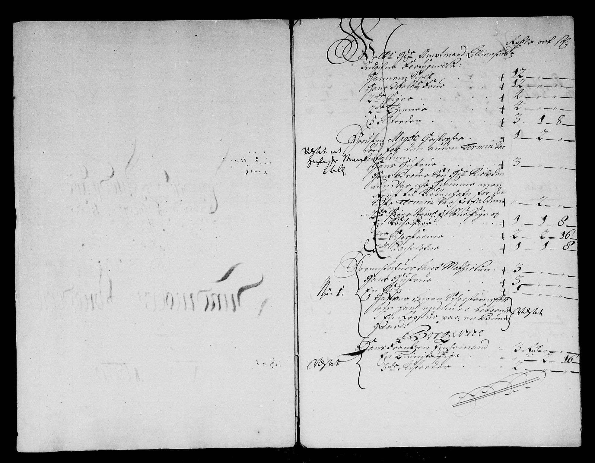 Rentekammeret inntil 1814, Reviderte regnskaper, Stiftamtstueregnskaper, Bergen stiftamt, AV/RA-EA-6043/R/Rc/L0093: Bergen stiftamt, 1690