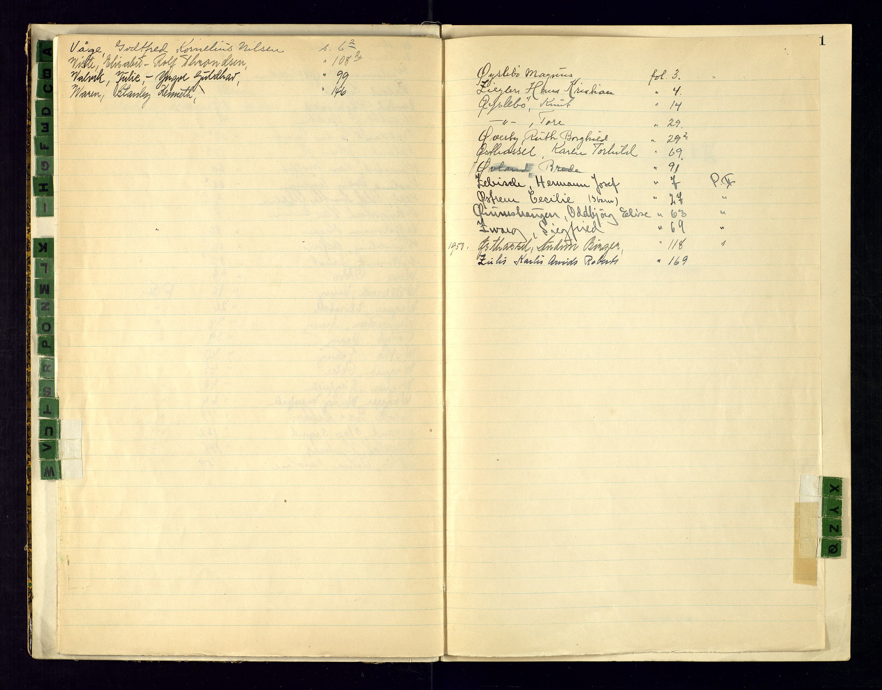 Mandal sorenskriveri, SAK/1221-0005/001/L/Ld/L0002: Vigselbok nr 2, 1943-1945
