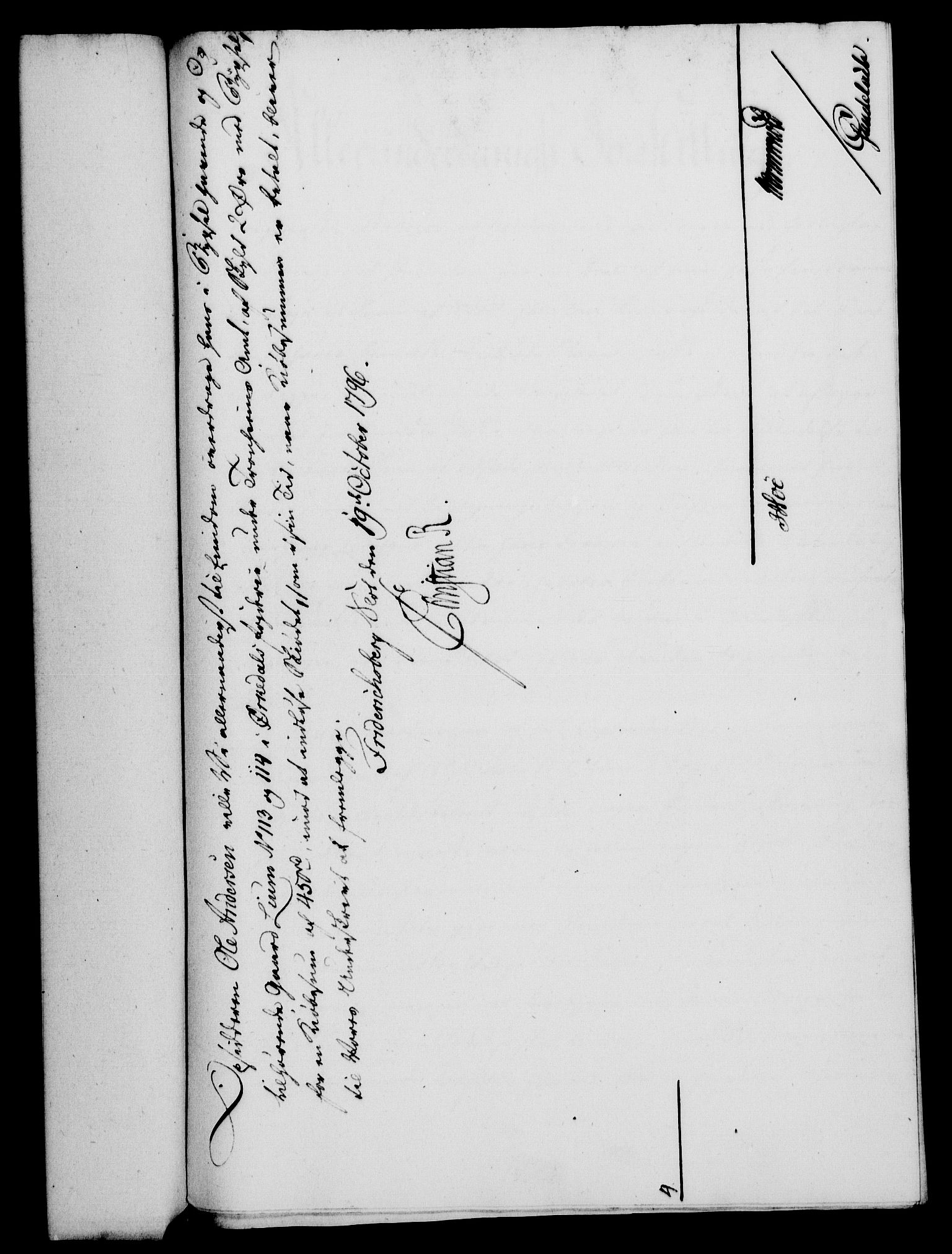 Rentekammeret, Kammerkanselliet, AV/RA-EA-3111/G/Gf/Gfa/L0078: Norsk relasjons- og resolusjonsprotokoll (merket RK 52.78), 1796, p. 430