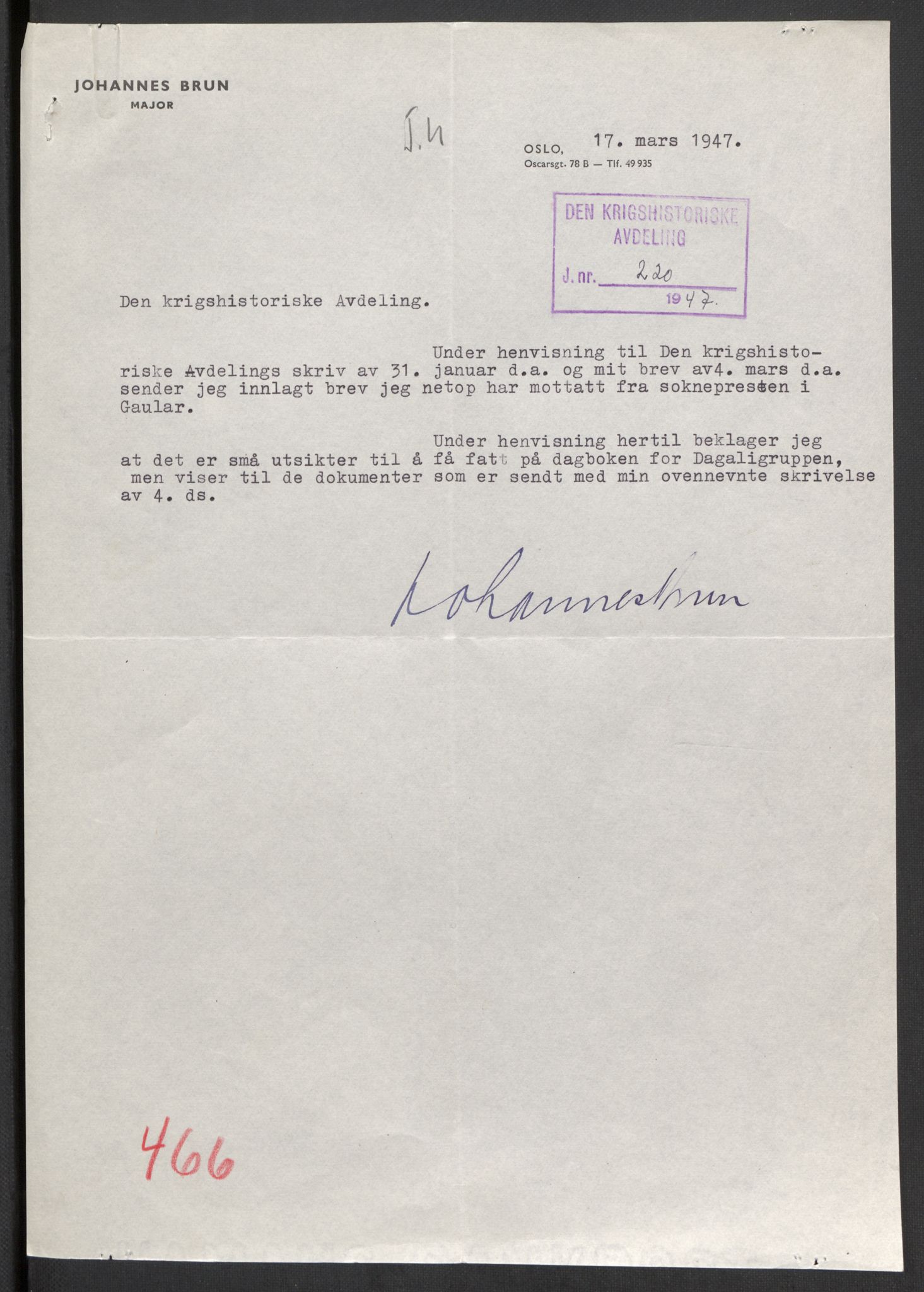 Forsvaret, Forsvarets krigshistoriske avdeling, AV/RA-RAFA-2017/Y/Yb/L0108: II-C-11-466-499  -  4. Divisjon., 1940, p. 136
