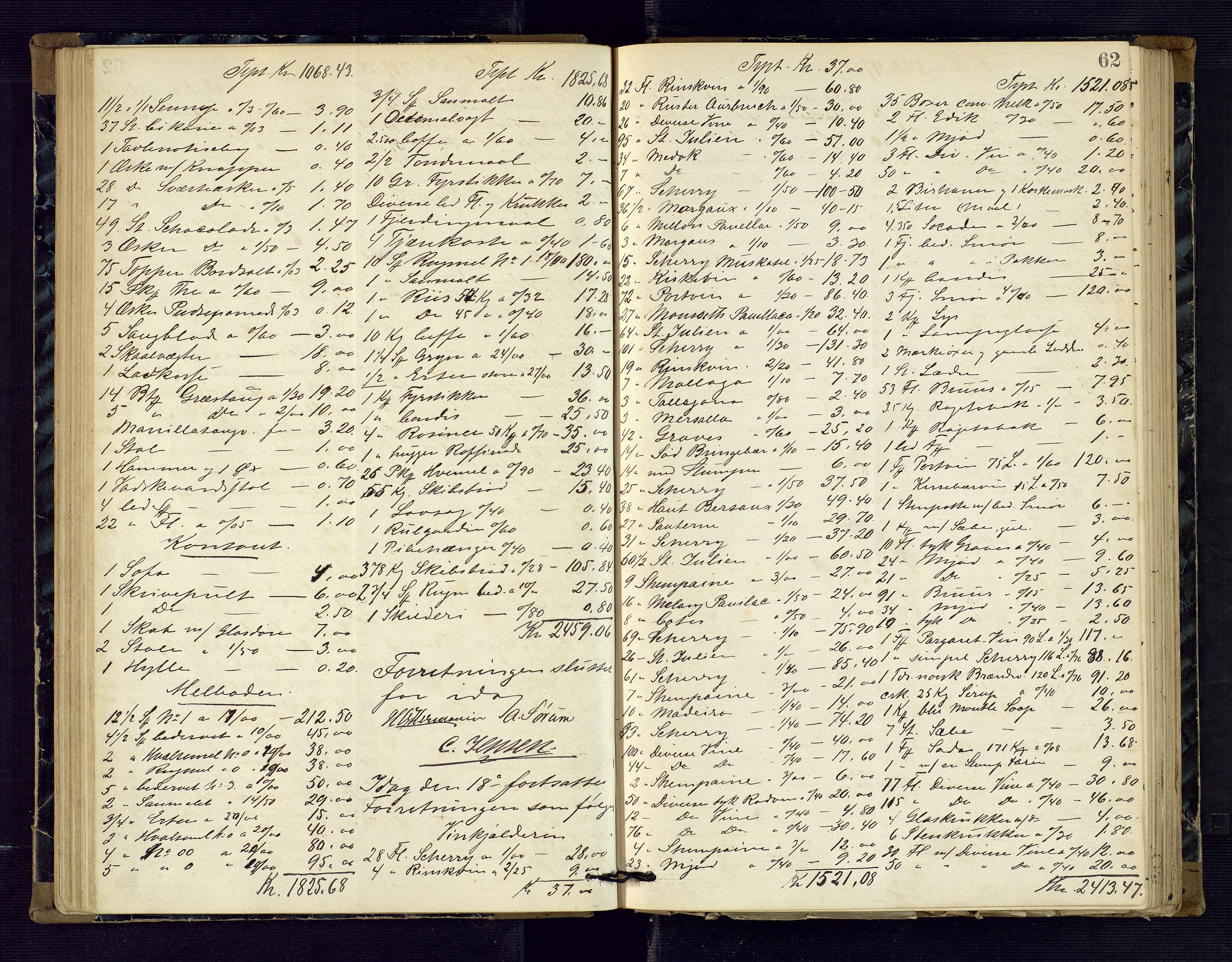 Risør byfogd, AV/SAK-1222-0005/H/Hc/L0004: Skifteprotokoll nr. 3B, 1882-1886, p. 62