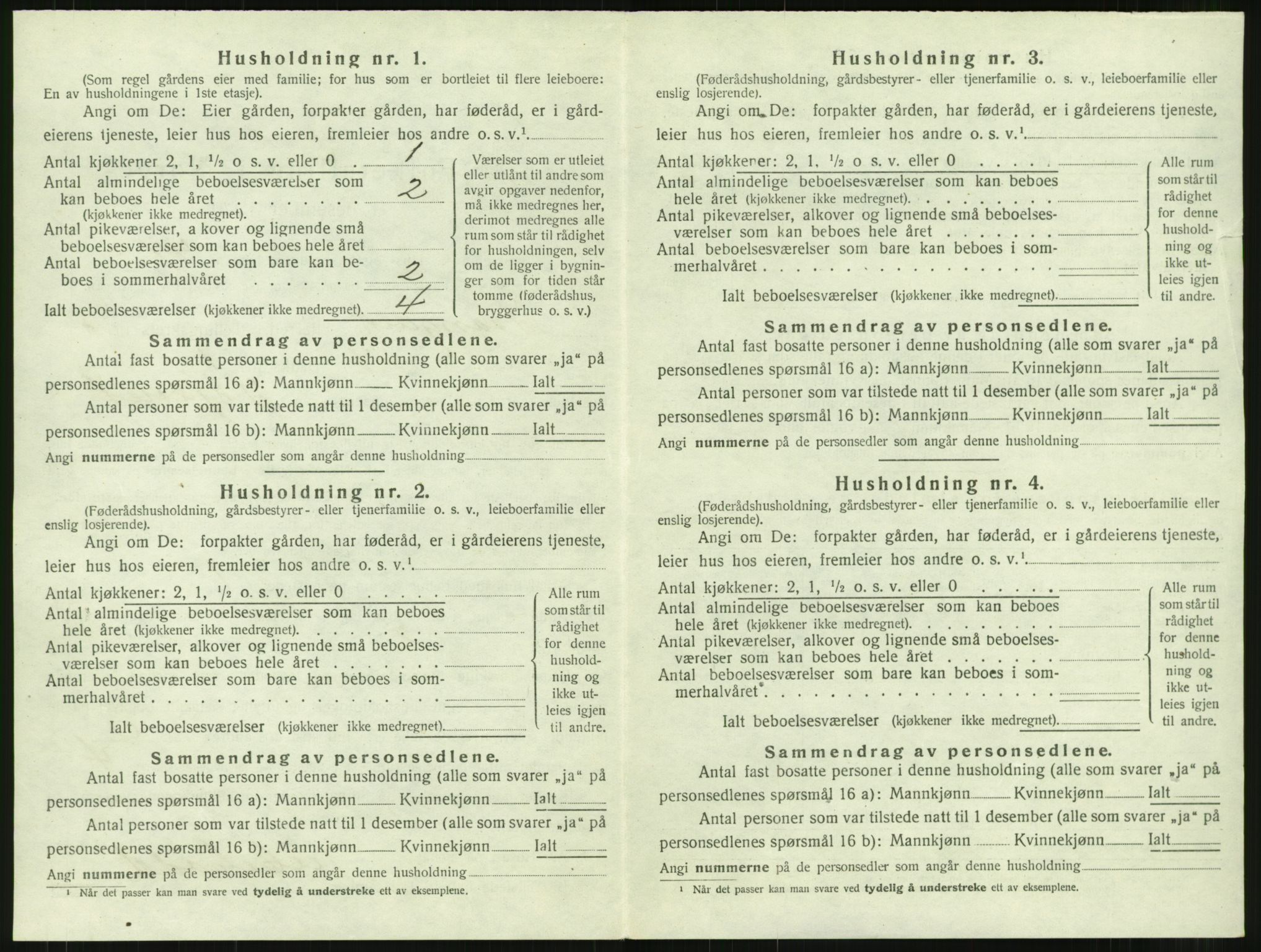 SAT, 1920 census for Stangvik, 1920, p. 555