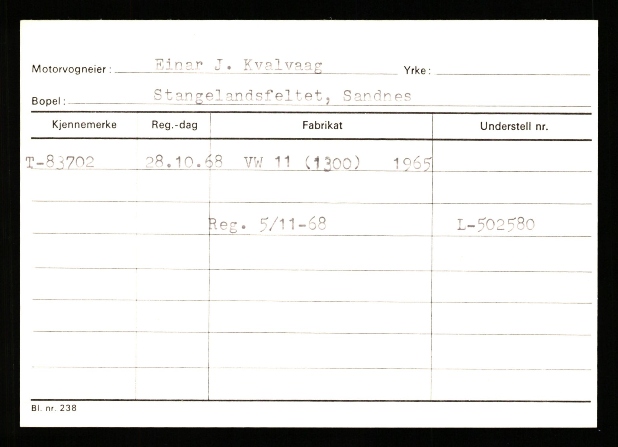 Stavanger trafikkstasjon, AV/SAST-A-101942/0/G/L0008: Registreringsnummer: 67519 - 84533, 1930-1971, p. 2976