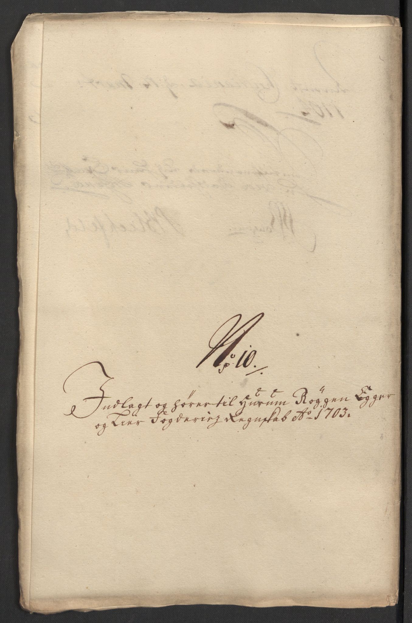 Rentekammeret inntil 1814, Reviderte regnskaper, Fogderegnskap, RA/EA-4092/R30/L1699: Fogderegnskap Hurum, Røyken, Eiker og Lier, 1703, p. 170