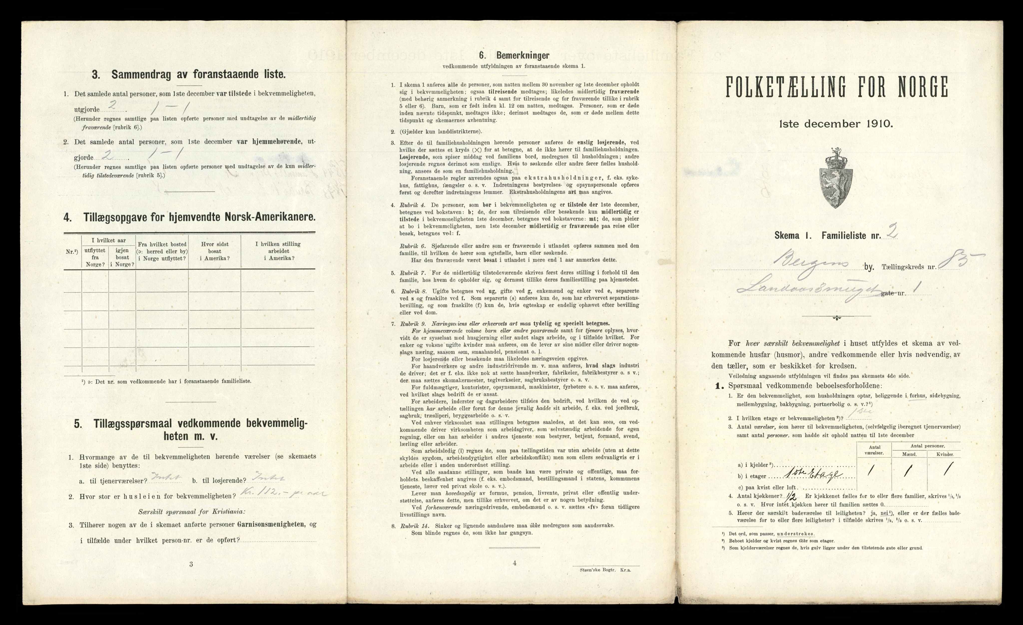 RA, 1910 census for Bergen, 1910, p. 29839