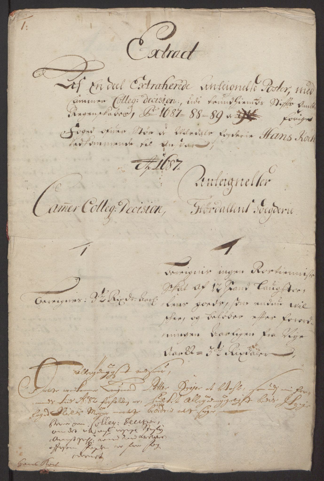 Rentekammeret inntil 1814, Reviderte regnskaper, Fogderegnskap, RA/EA-4092/R62/L4185: Fogderegnskap Stjørdal og Verdal, 1692, p. 366