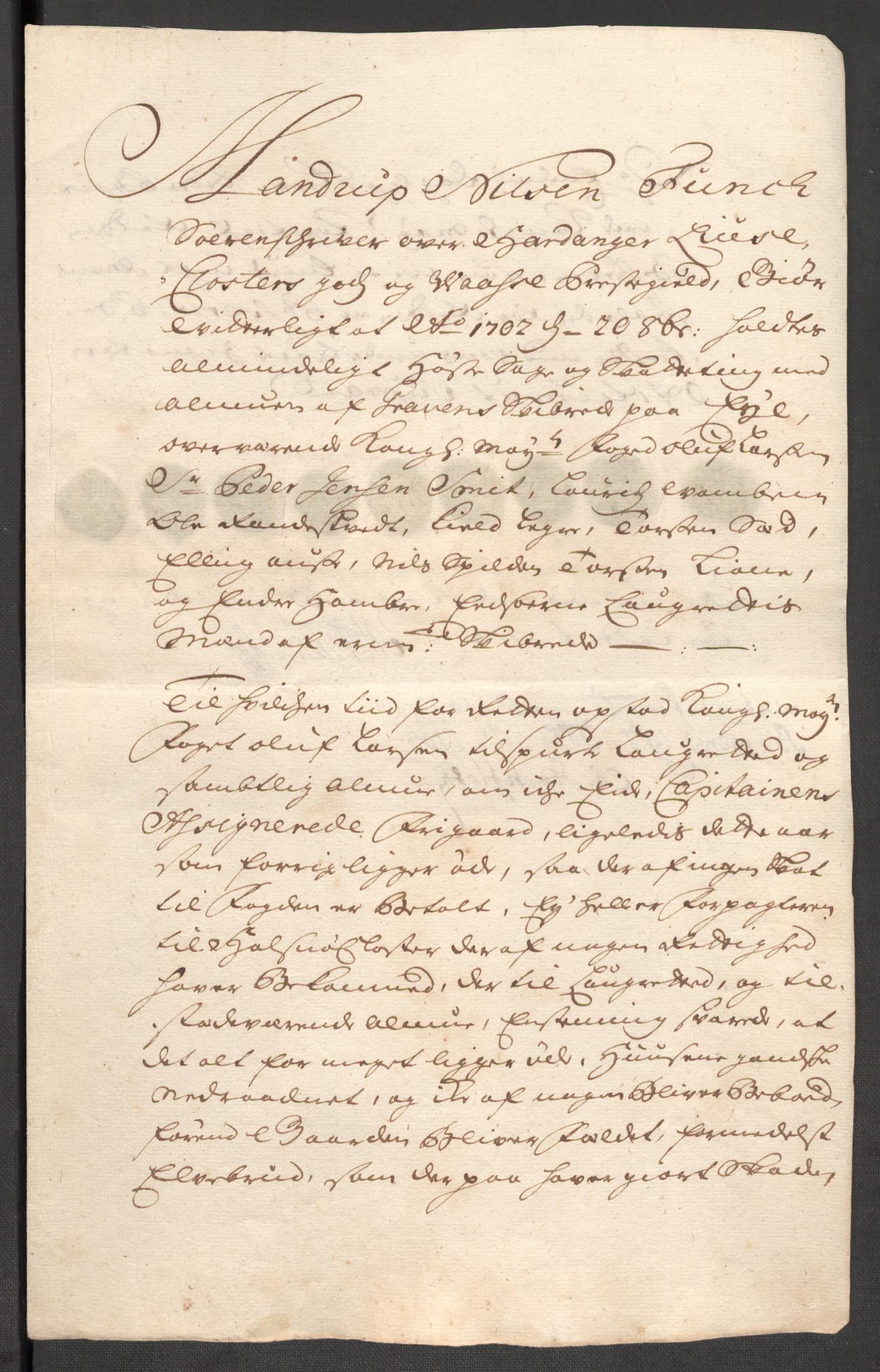 Rentekammeret inntil 1814, Reviderte regnskaper, Fogderegnskap, AV/RA-EA-4092/R48/L2980: Fogderegnskap Sunnhordland og Hardanger, 1702, p. 227