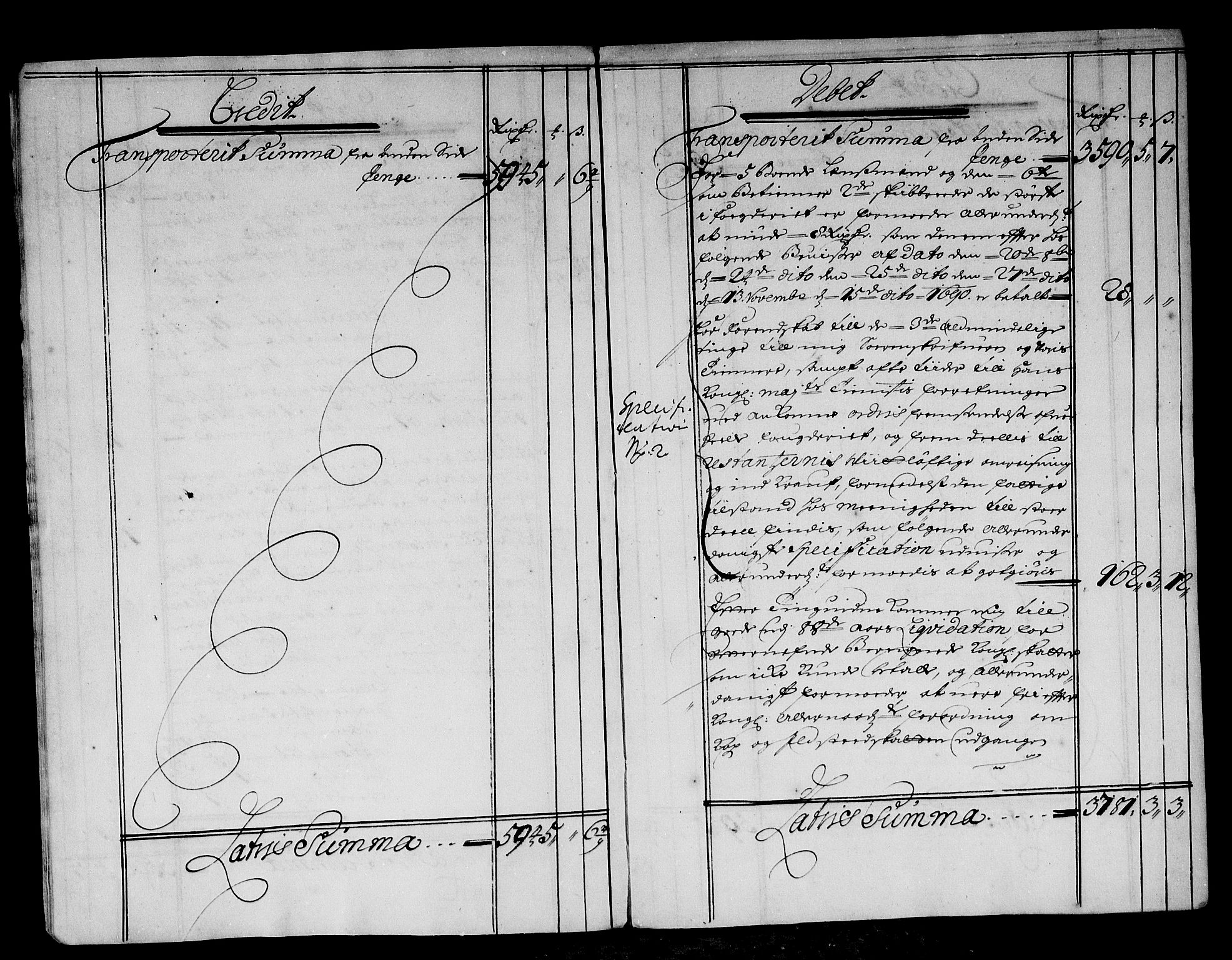 Rentekammeret inntil 1814, Reviderte regnskaper, Stiftamtstueregnskaper, Bergen stiftamt, AV/RA-EA-6043/R/Rc/L0093: Bergen stiftamt, 1690