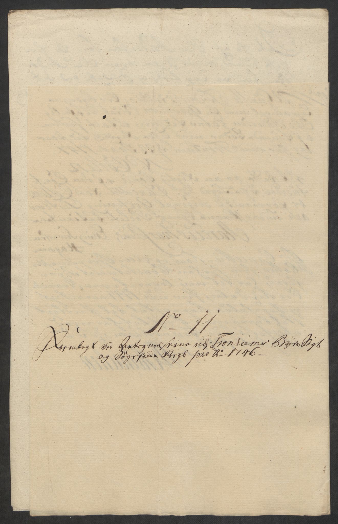 Rentekammeret inntil 1814, Reviderte regnskaper, Byregnskaper, AV/RA-EA-4066/R/Rs/L0541: [S22] Sikt og sakefall, 1743-1746, p. 406