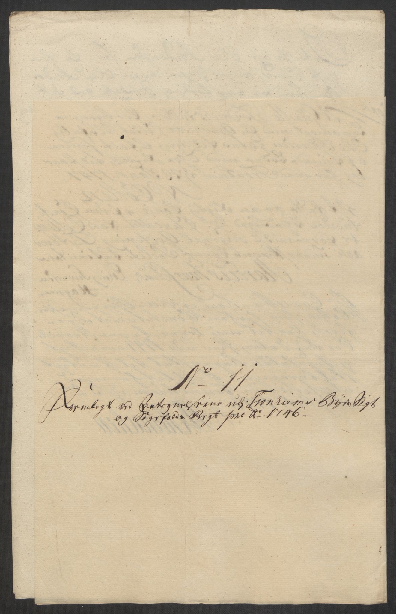 Rentekammeret inntil 1814, Reviderte regnskaper, Byregnskaper, RA/EA-4066/R/Rs/L0541: [S22] Sikt og sakefall, 1743-1746, p. 406