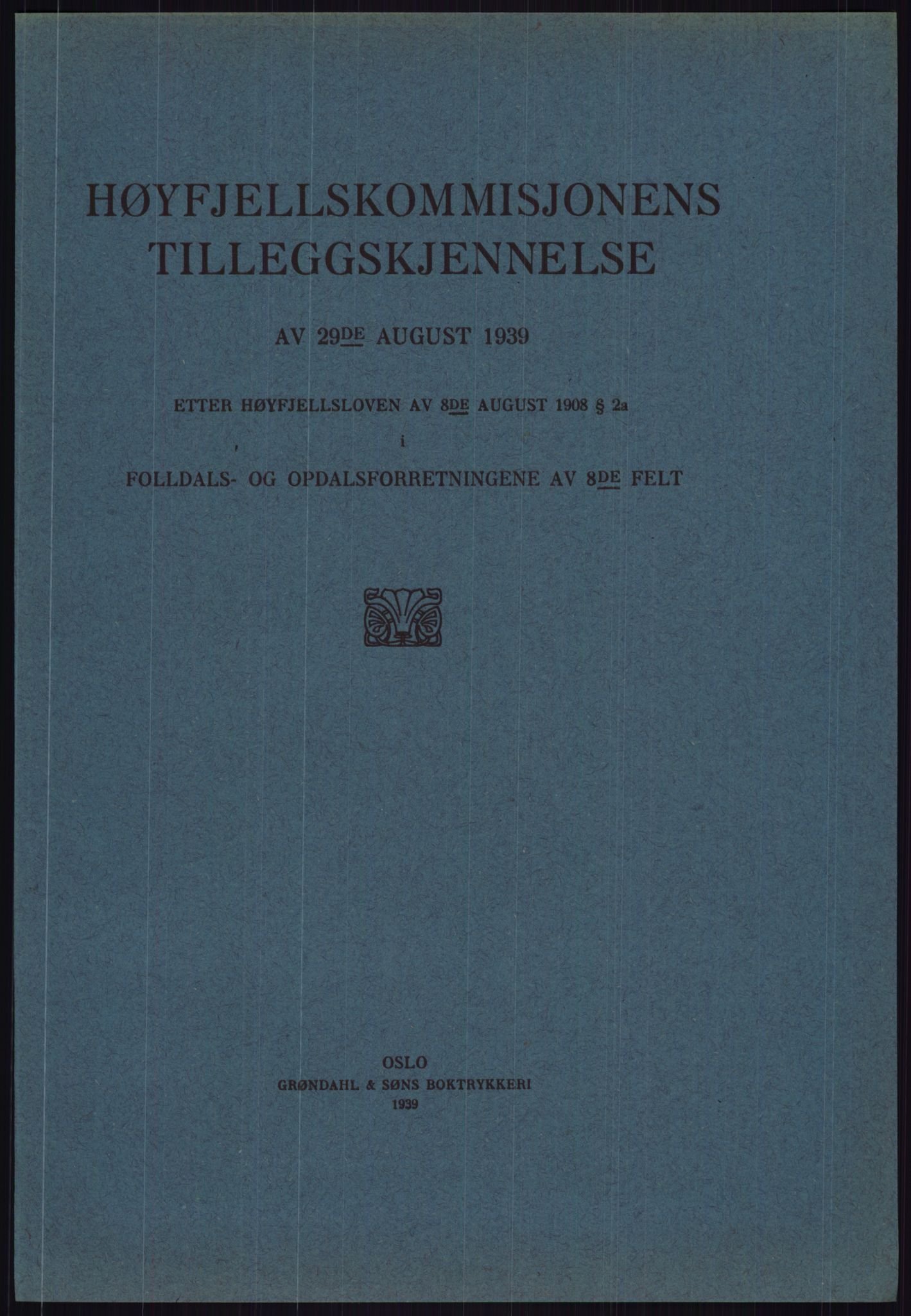 Høyfjellskommisjonen, AV/RA-S-1546/X/Xa/L0001: Nr. 1-33, 1909-1953, p. 4060