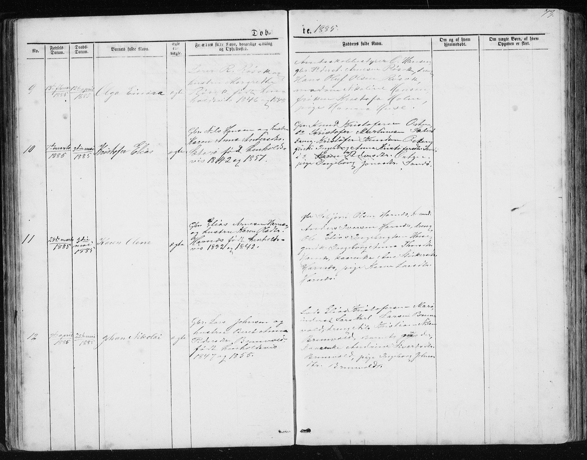 Ministerialprotokoller, klokkerbøker og fødselsregistre - Møre og Romsdal, AV/SAT-A-1454/561/L0732: Parish register (copy) no. 561C02, 1867-1900, p. 73