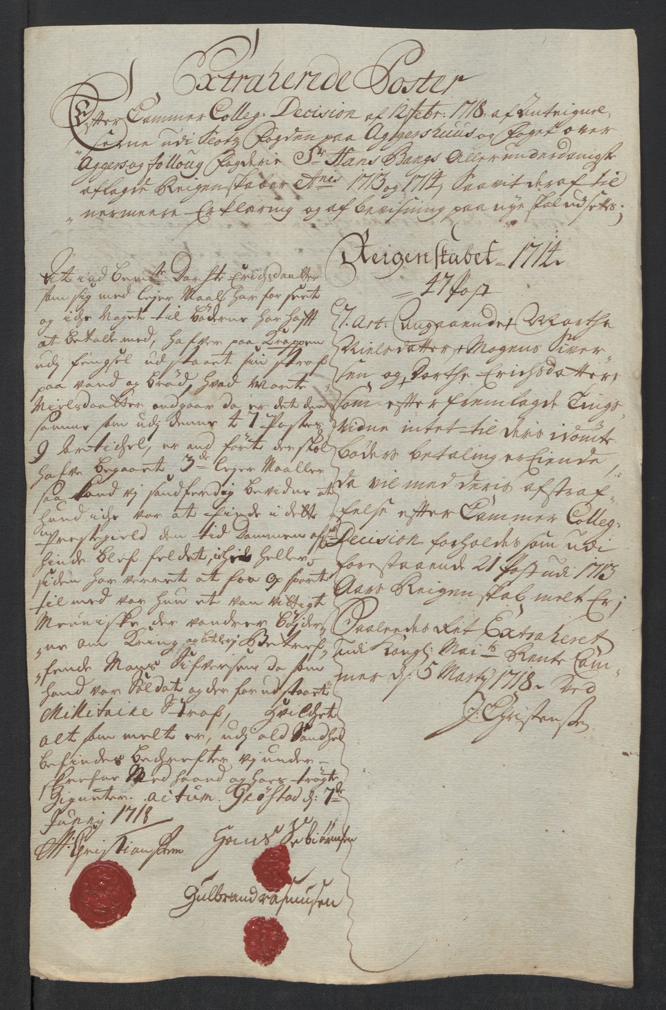 Rentekammeret inntil 1814, Reviderte regnskaper, Fogderegnskap, AV/RA-EA-4092/R10/L0452: Fogderegnskap Aker og Follo, 1714, p. 466