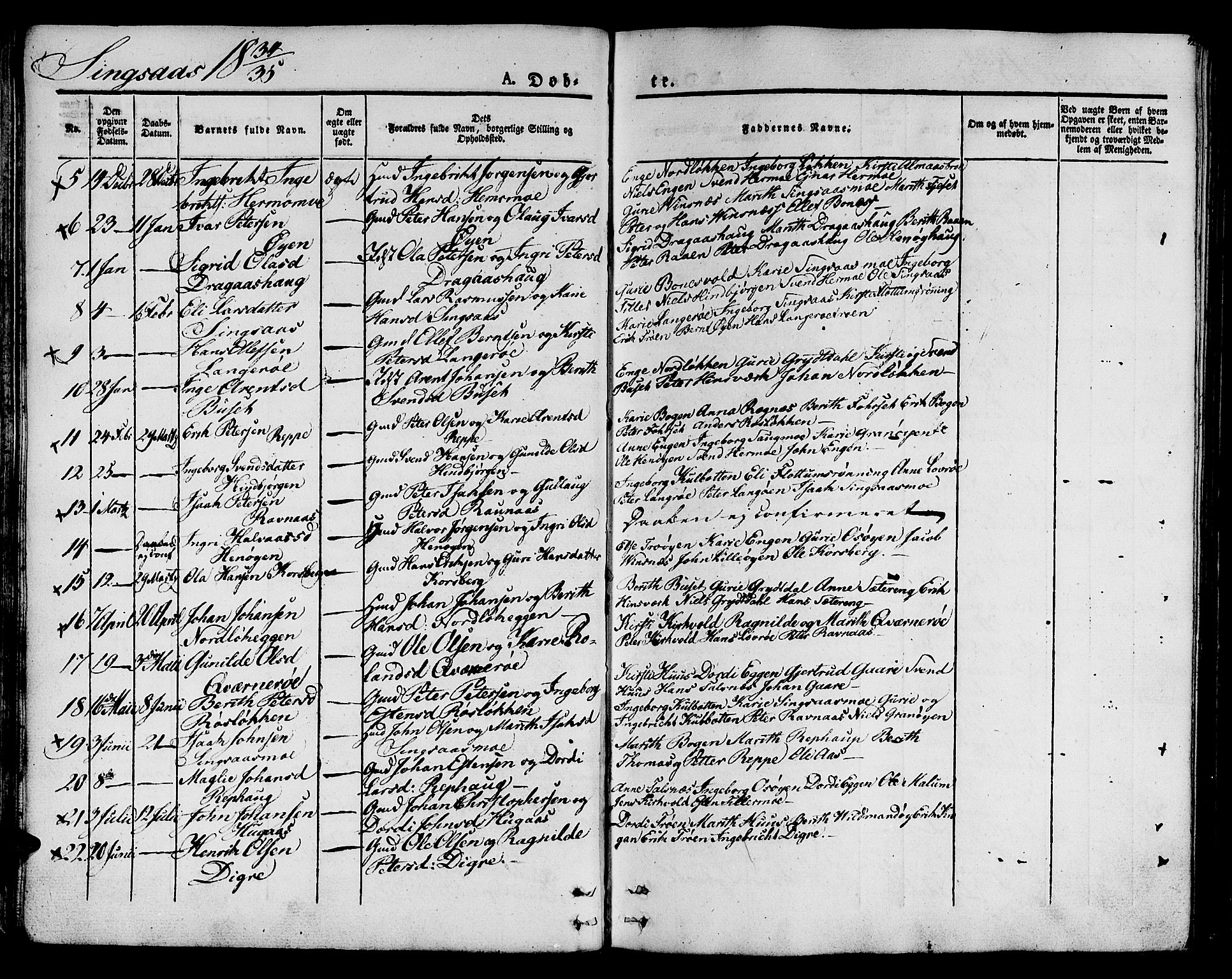 Ministerialprotokoller, klokkerbøker og fødselsregistre - Sør-Trøndelag, SAT/A-1456/685/L0958: Parish register (official) no. 685A04 /2, 1829-1845, p. 42