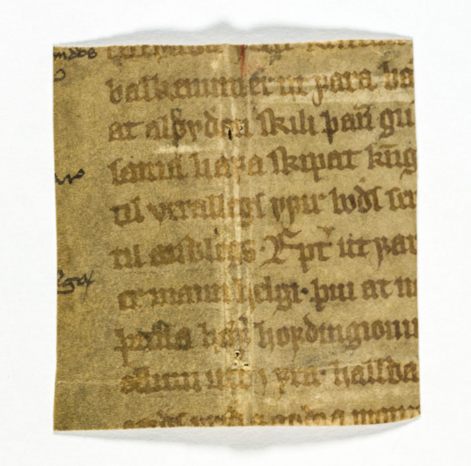 Riksarkivets diplomsamling, AV/RA-EA-5965/F26/L0004: Norrøne membranfragmenter bestand 31-50, 1100-1536, p. 8