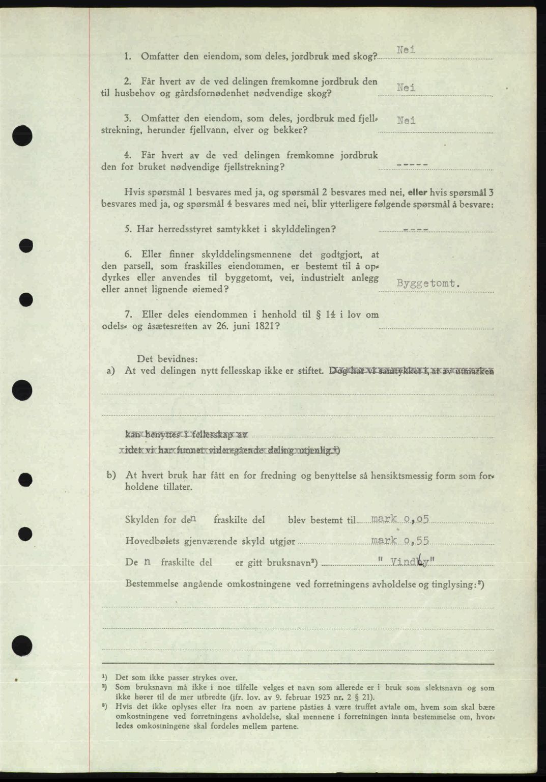 Nedenes sorenskriveri, AV/SAK-1221-0006/G/Gb/Gba/L0055: Mortgage book no. A7, 1946-1946, Diary no: : 720/1946