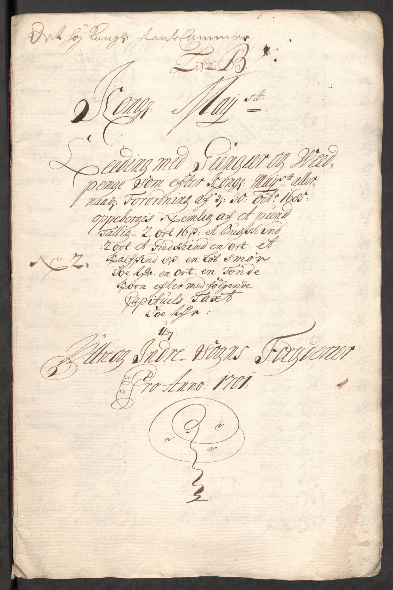 Rentekammeret inntil 1814, Reviderte regnskaper, Fogderegnskap, RA/EA-4092/R52/L3311: Fogderegnskap Sogn, 1700-1701, p. 375