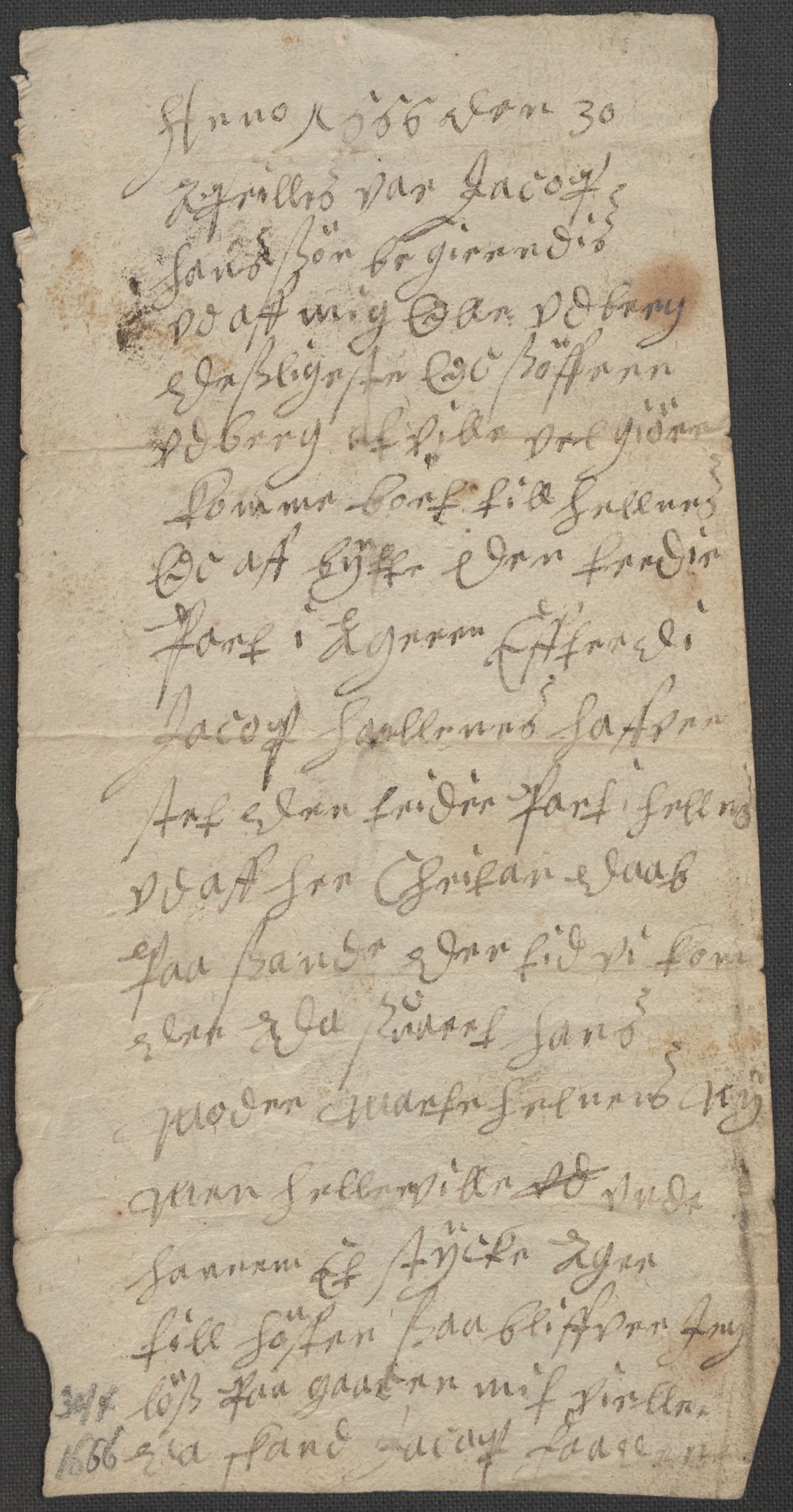 Riksarkivets diplomsamling, AV/RA-EA-5965/F15/L0023: Prestearkiv - Vestfold, 1582-1820, p. 233