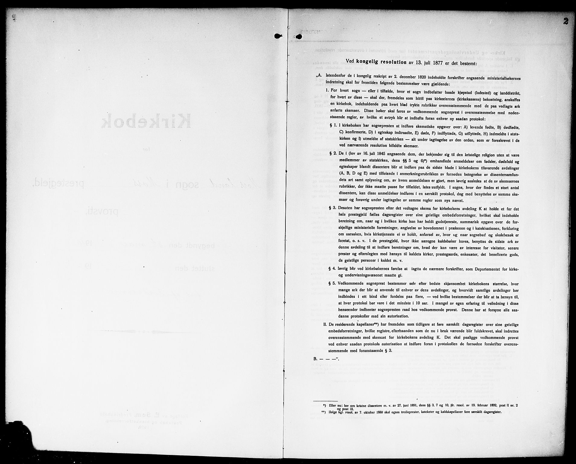 Moss prestekontor Kirkebøker, AV/SAO-A-2003/G/Gb/L0003: Parish register (copy) no. II 3, 1910-1919, p. 2