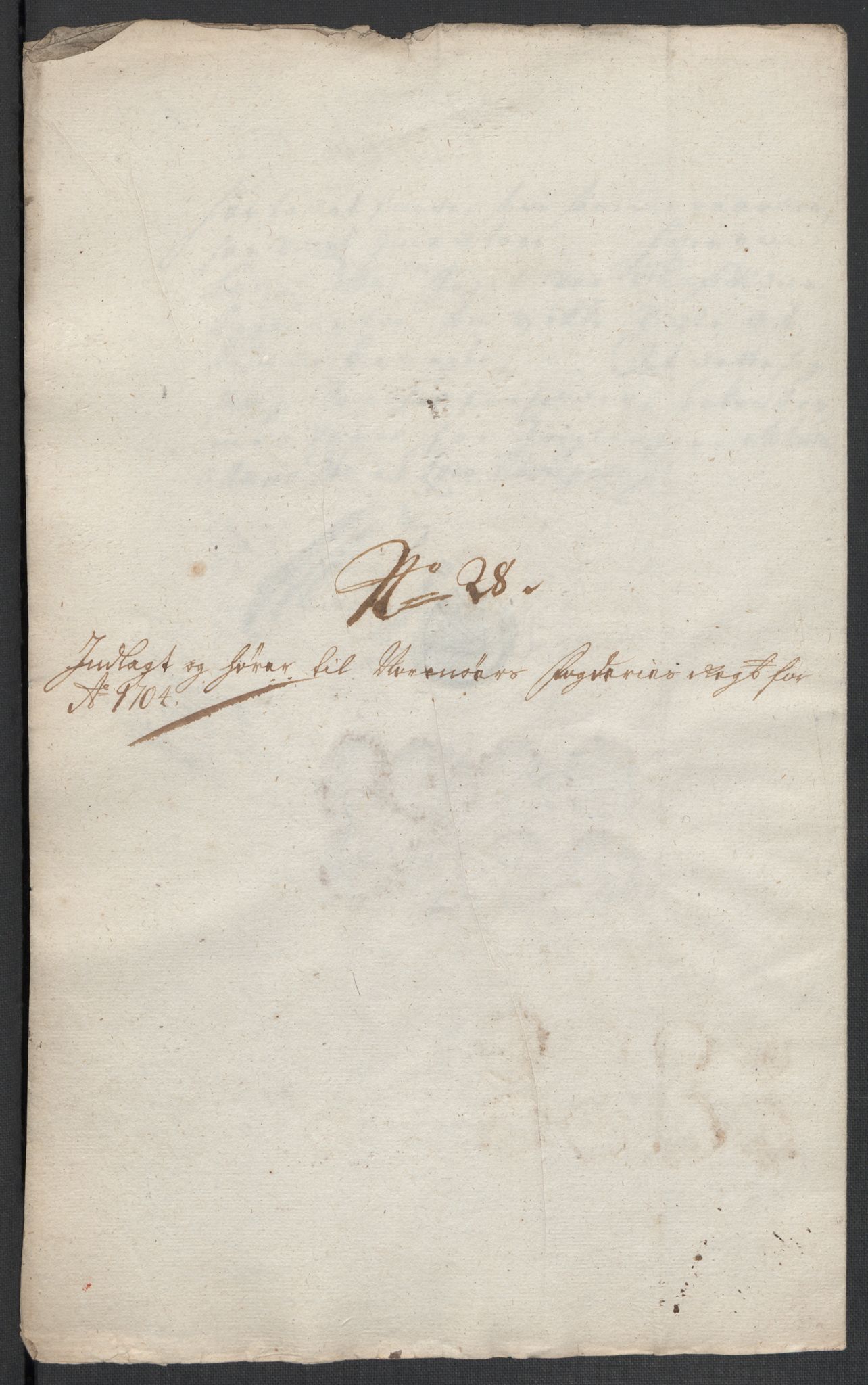 Rentekammeret inntil 1814, Reviderte regnskaper, Fogderegnskap, AV/RA-EA-4092/R56/L3740: Fogderegnskap Nordmøre, 1703-1704, p. 370