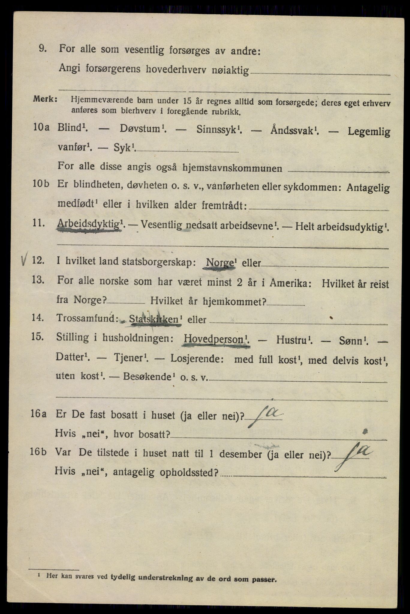 SAO, 1920 census for Kristiania, 1920, p. 652722