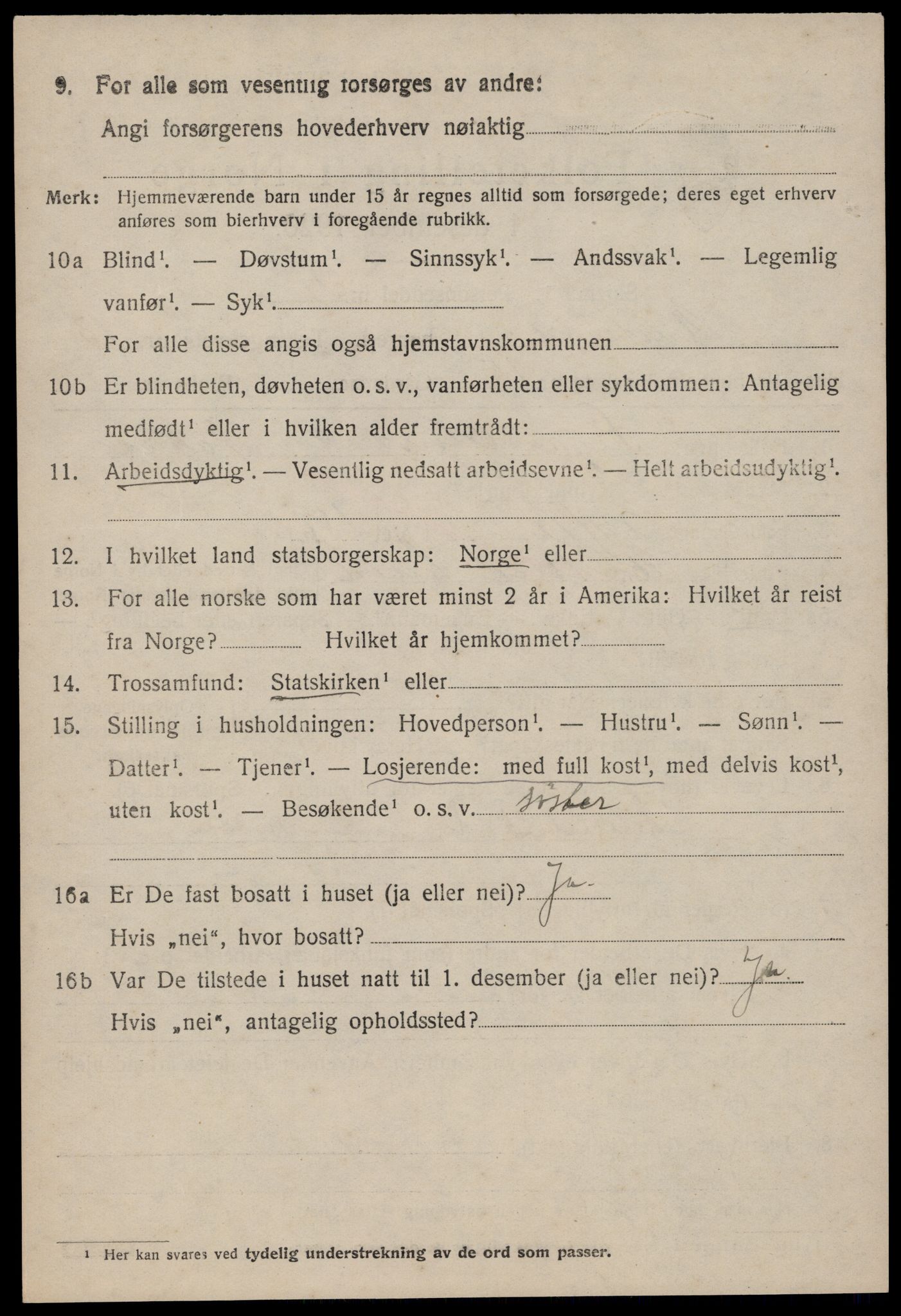 SAKO, 1920 census for Kviteseid, 1920, p. 6302