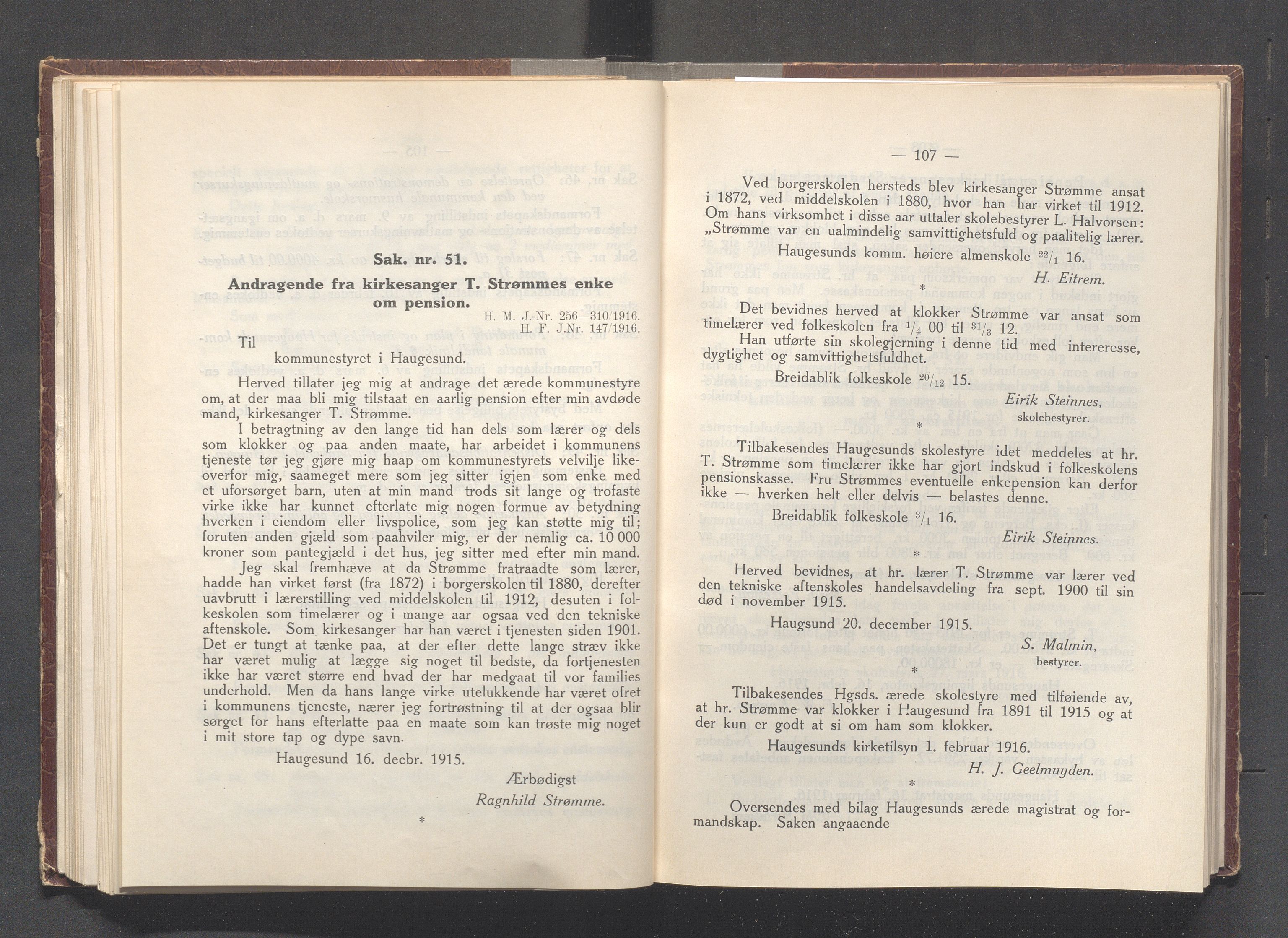 Haugesund kommune - Formannskapet og Bystyret, IKAR/A-740/A/Abb/L0002: Bystyreforhandlinger, 1908-1917, p. 725