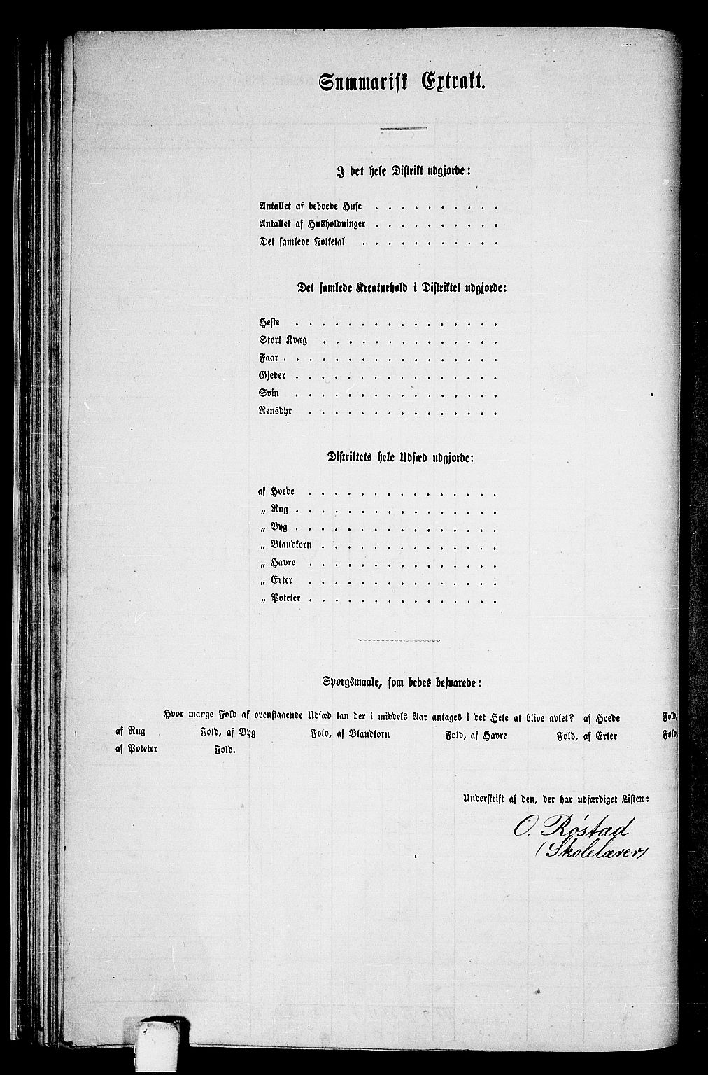 RA, 1865 census for Hemne, 1865, p. 46