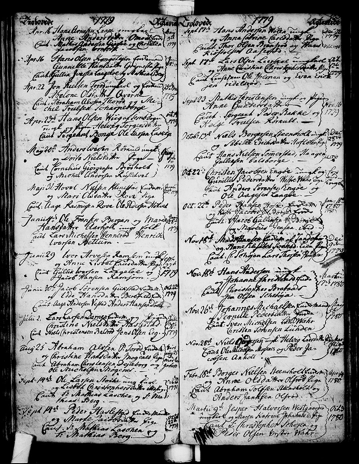 Stokke kirkebøker, SAKO/A-320/F/Fa/L0003: Parish register (official) no. I 3, 1771-1803, p. 134