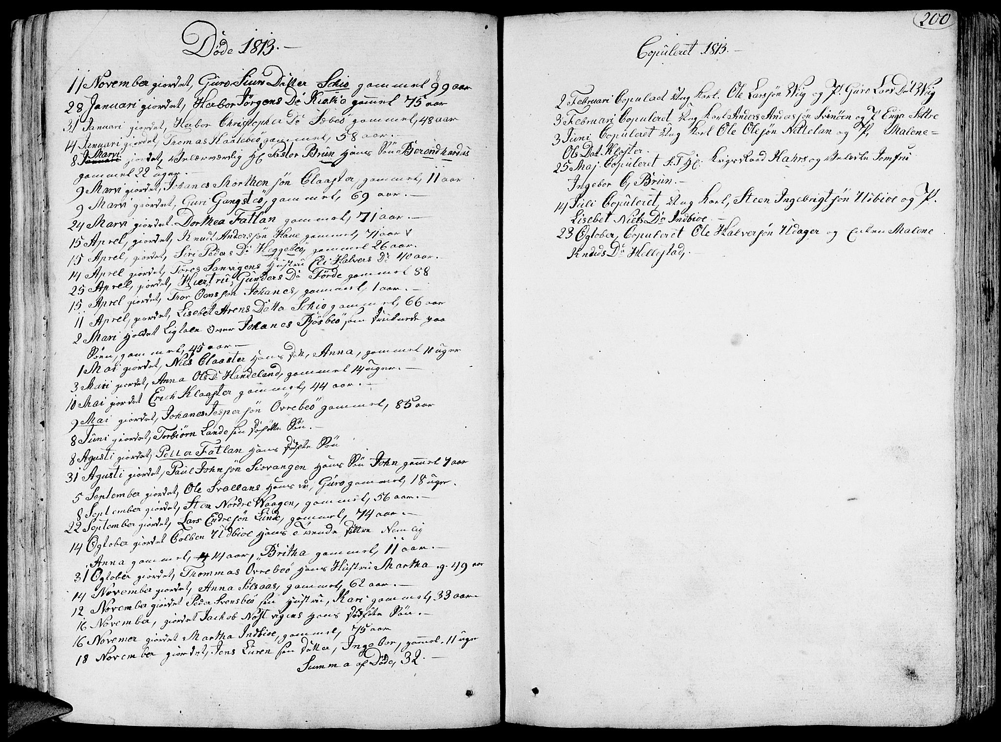 Fjelberg sokneprestembete, AV/SAB-A-75201/H/Haa: Parish register (official) no. A 3, 1788-1815, p. 200