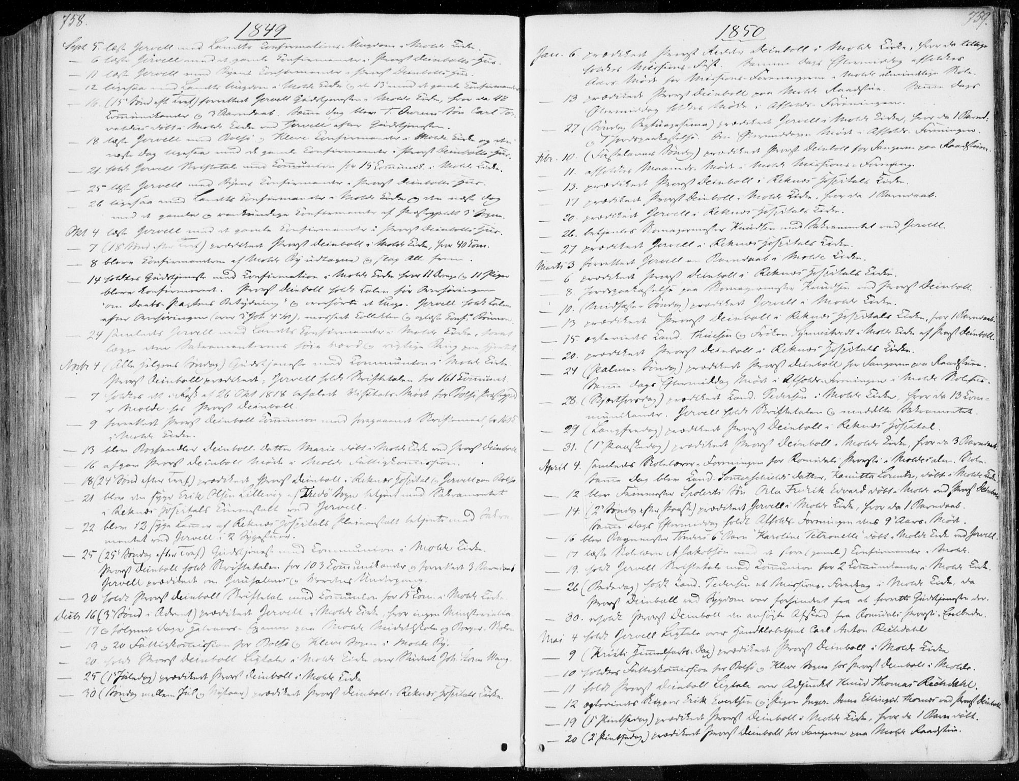 Ministerialprotokoller, klokkerbøker og fødselsregistre - Møre og Romsdal, SAT/A-1454/558/L0689: Parish register (official) no. 558A03, 1843-1872, p. 758-759