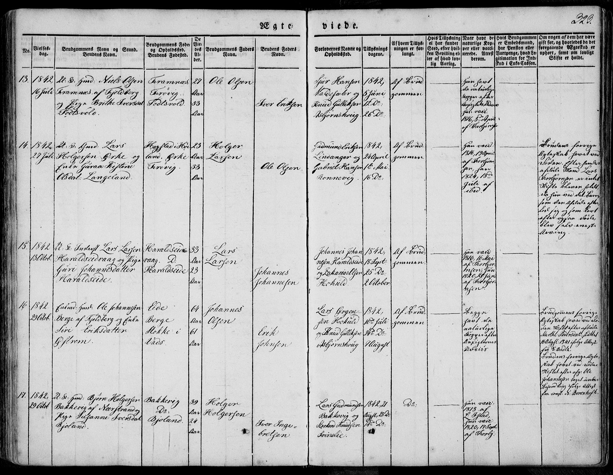 Skjold sokneprestkontor, AV/SAST-A-101847/H/Ha/Haa/L0006: Parish register (official) no. A 6.1, 1835-1858, p. 323