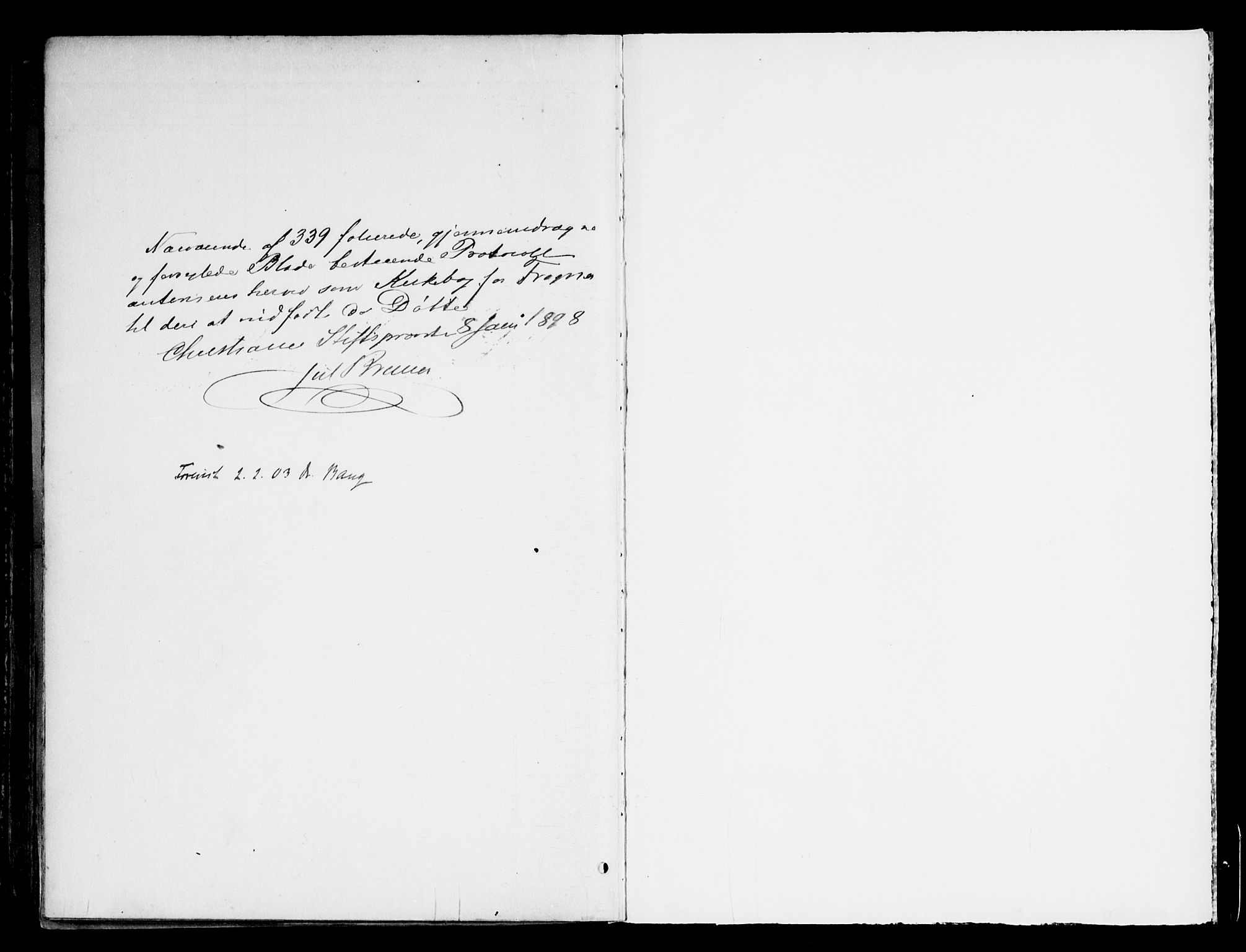 Frogner prestekontor Kirkebøker, SAO/A-10886/F/Fa/L0002: Parish register (official) no. 2, 1897-1917
