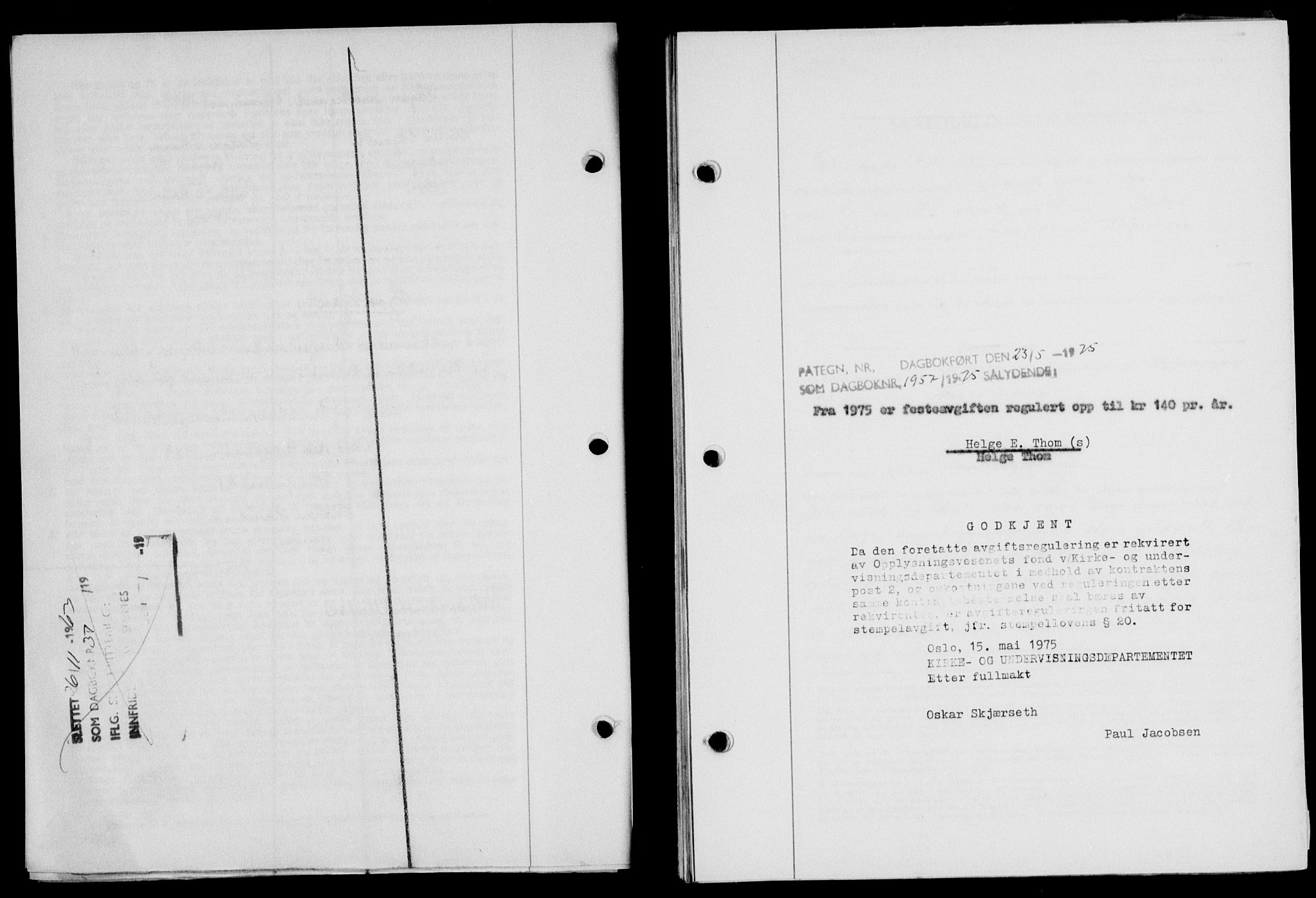 Lofoten sorenskriveri, SAT/A-0017/1/2/2C/L0022a: Mortgage book no. 22a, 1949-1950, Diary no: : 37/1949