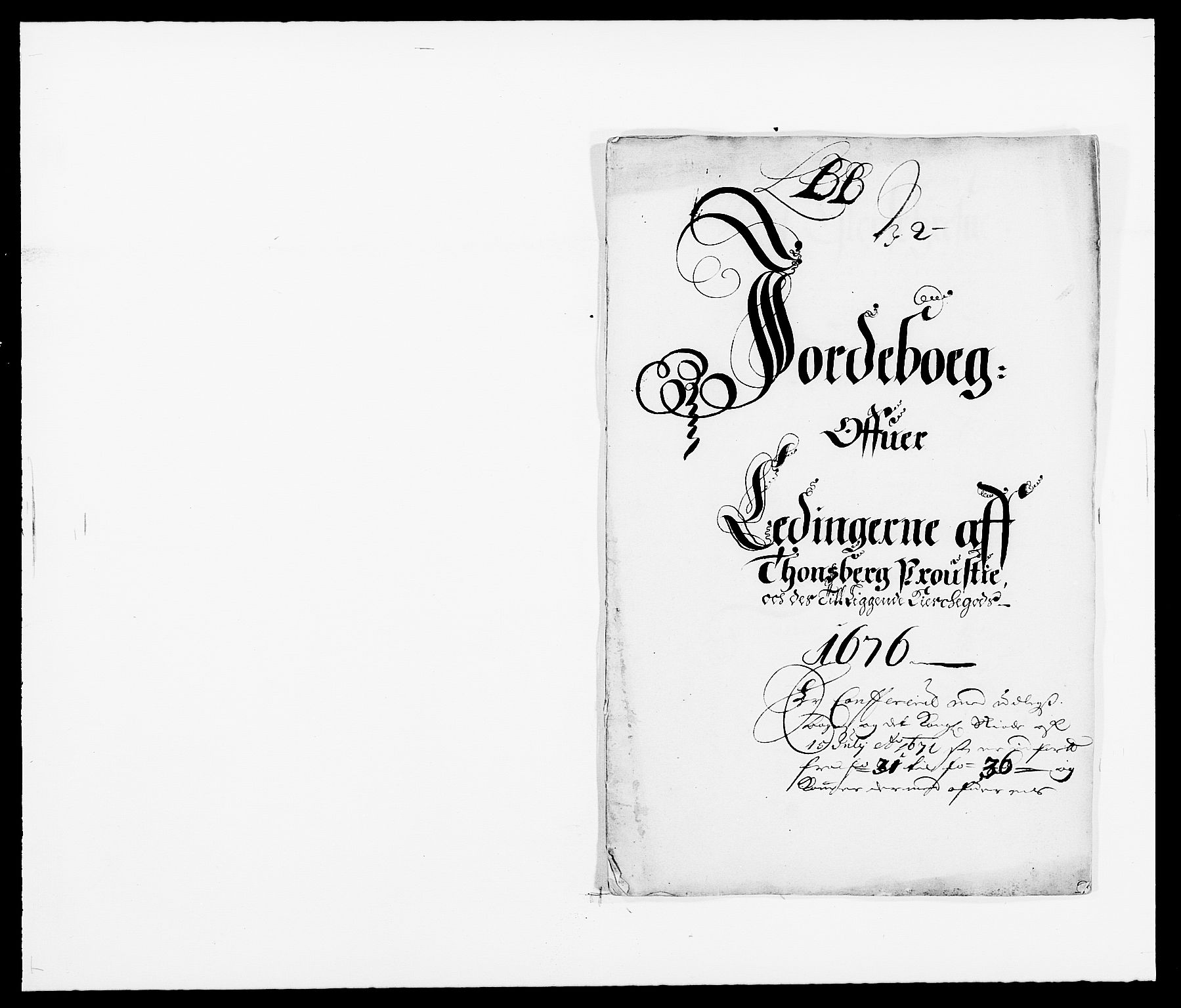 Rentekammeret inntil 1814, Reviderte regnskaper, Fogderegnskap, RA/EA-4092/R32/L1845: Fogderegnskap Jarlsberg grevskap, 1676-1678, p. 97