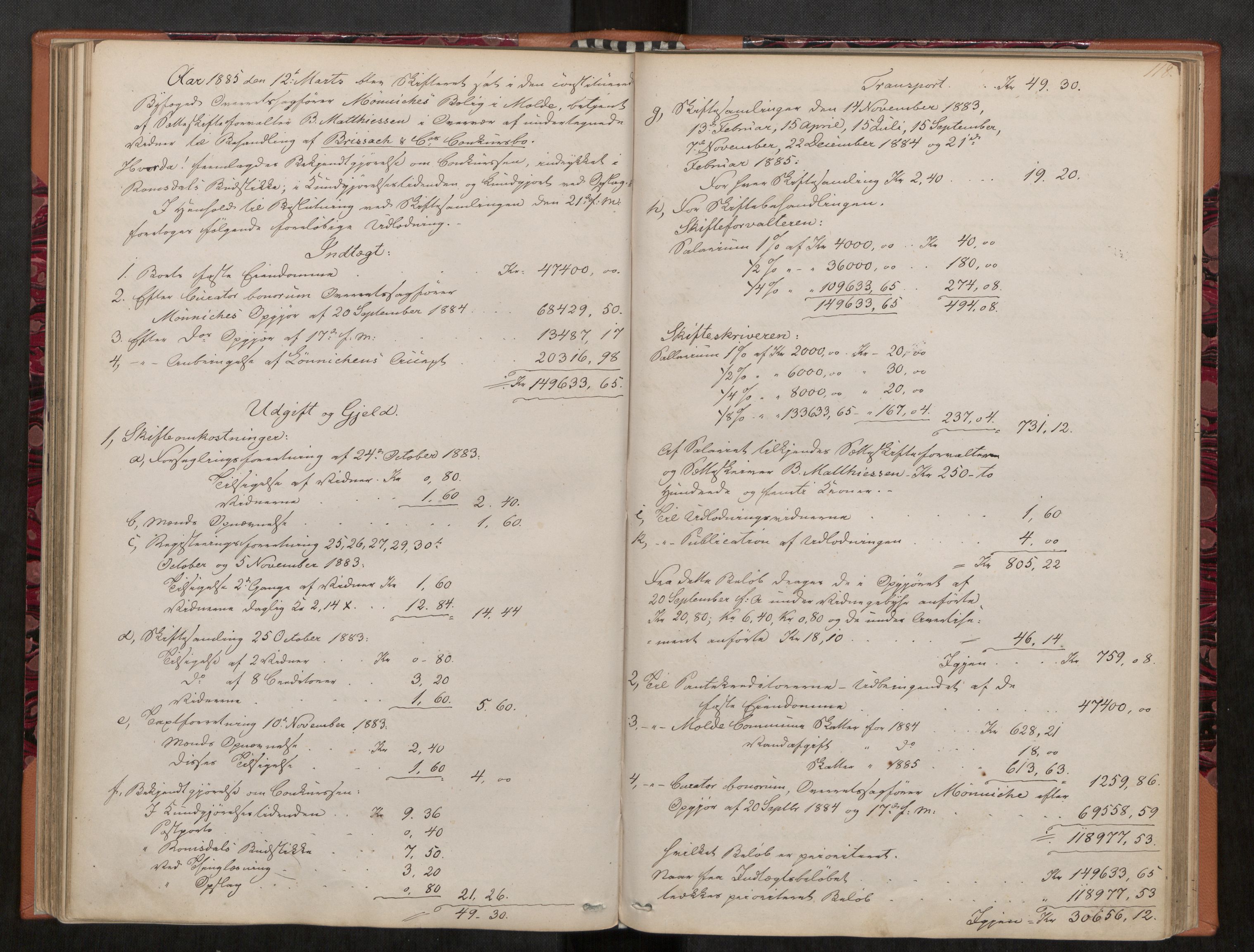 Molde byfogd, AV/SAT-A-0025/3/3Ab/L0002: Skifteutlodningsprotokoll, 1867-1903, p. 118