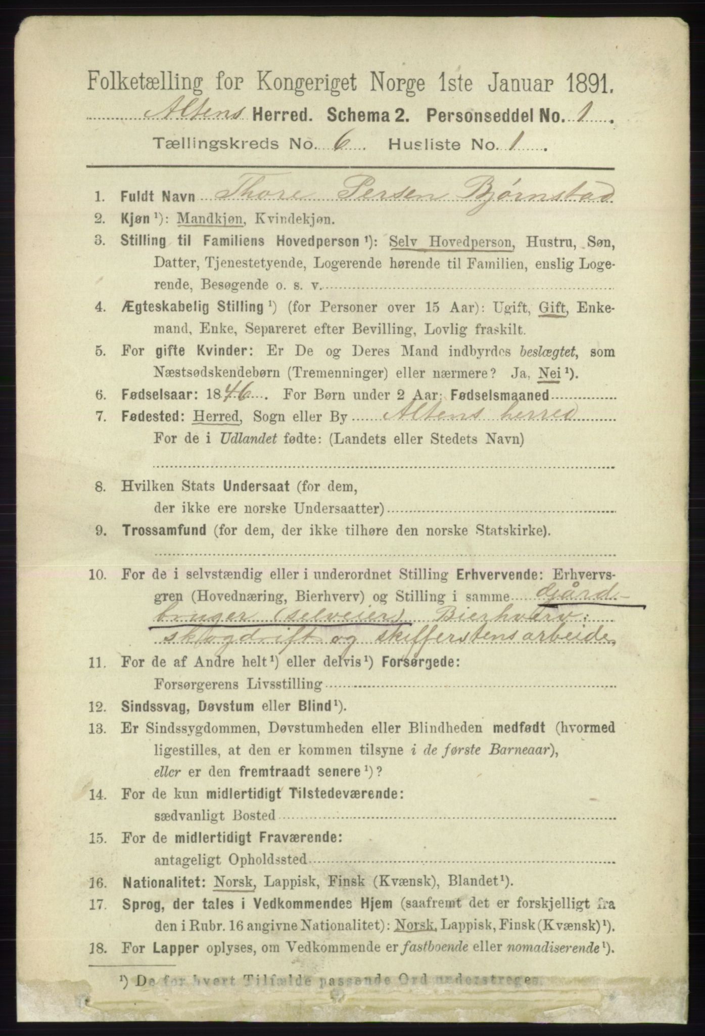 RA, 1891 census for 2012 Alta, 1891, p. 1844