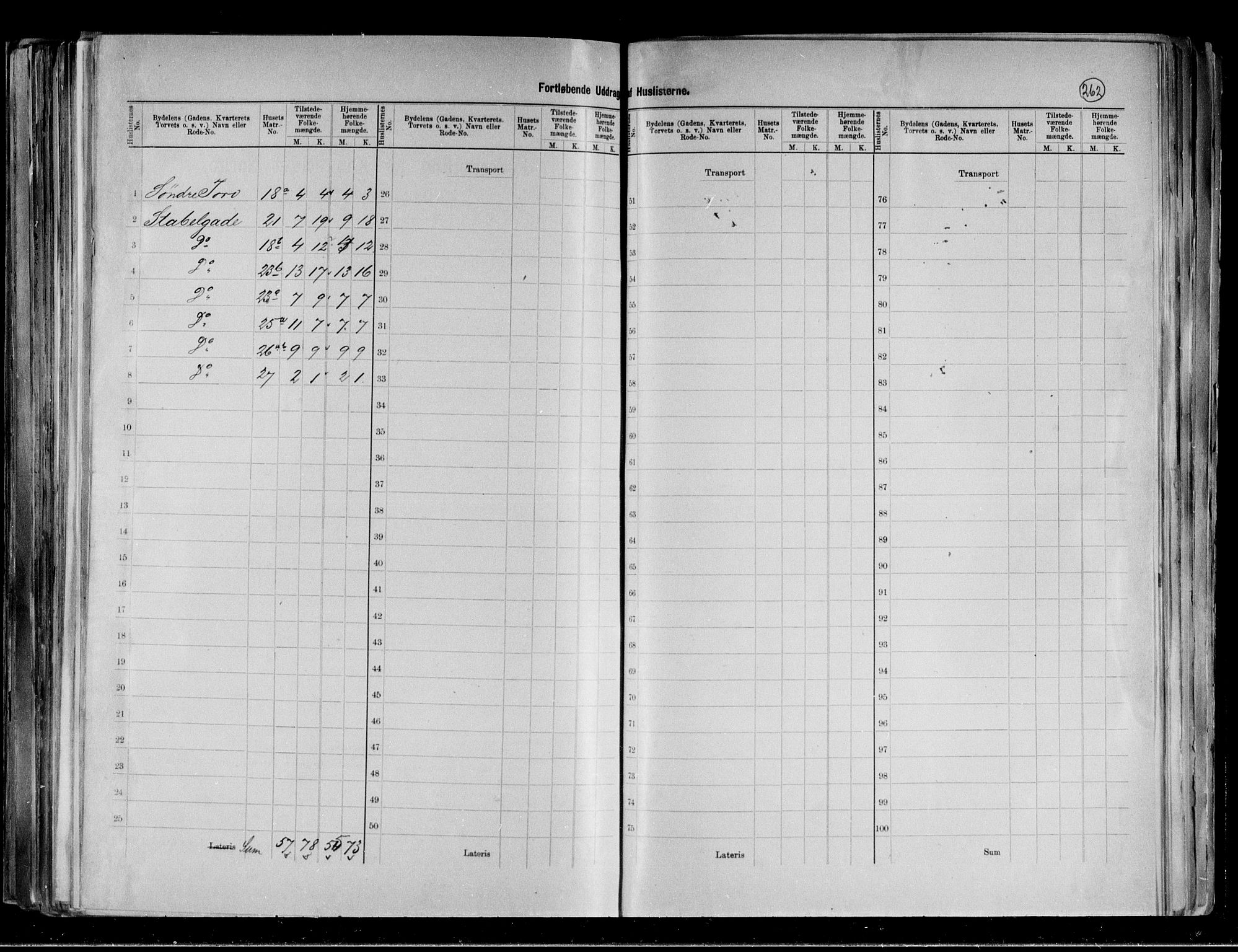 RA, 1891 census for 0601 Hønefoss, 1891, p. 39