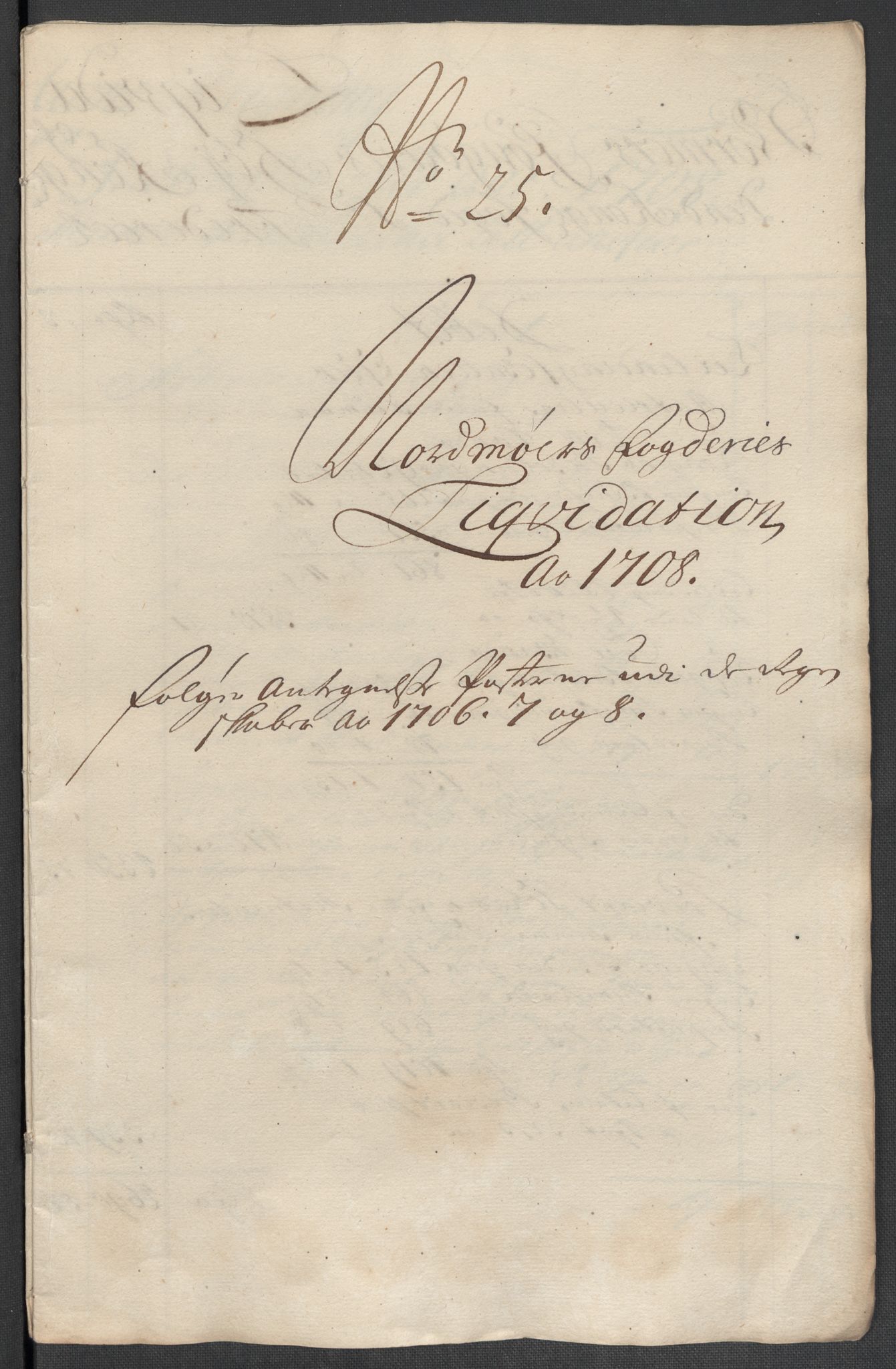 Rentekammeret inntil 1814, Reviderte regnskaper, Fogderegnskap, AV/RA-EA-4092/R56/L3743: Fogderegnskap Nordmøre, 1708, p. 248