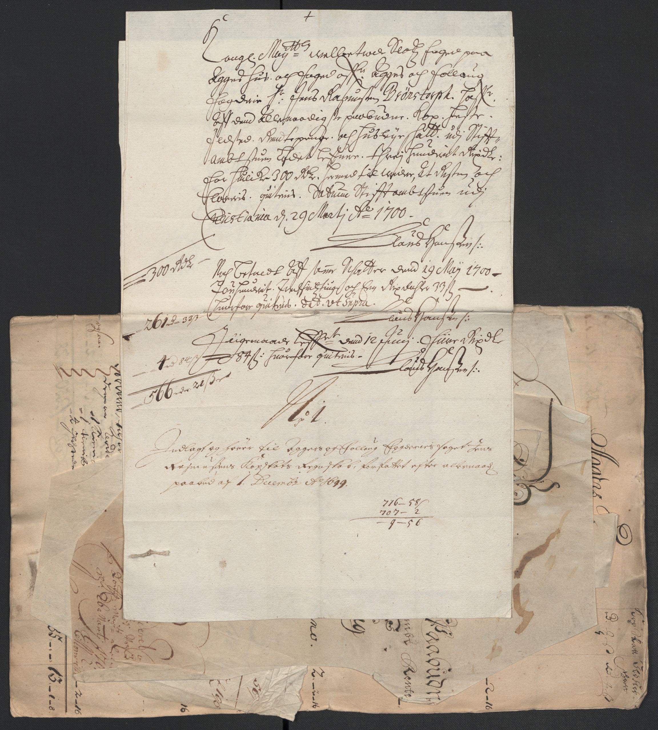 Rentekammeret inntil 1814, Reviderte regnskaper, Fogderegnskap, AV/RA-EA-4092/R10/L0442: Fogderegnskap Aker og Follo, 1699, p. 395