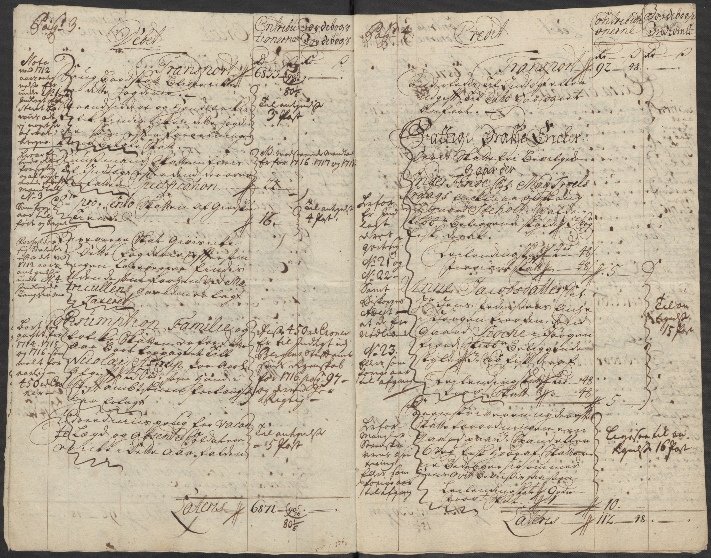 Rentekammeret inntil 1814, Reviderte regnskaper, Fogderegnskap, AV/RA-EA-4092/R54/L3568: Fogderegnskap Sunnmøre, 1716, p. 5