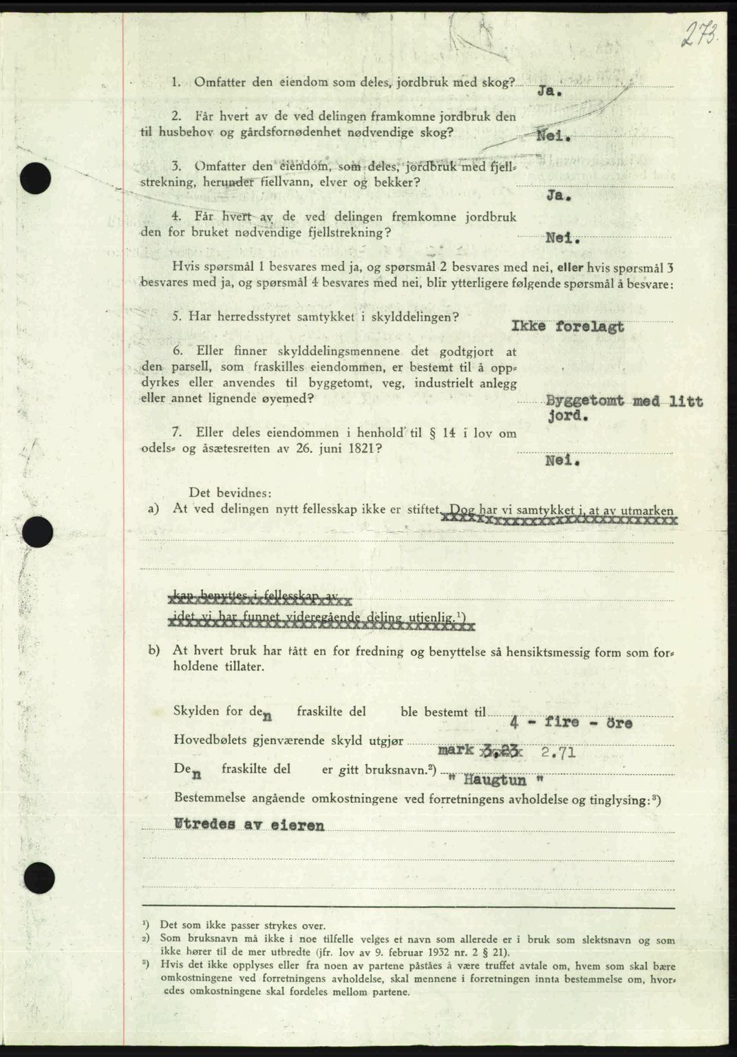 Nordmøre sorenskriveri, AV/SAT-A-4132/1/2/2Ca: Mortgage book no. A102, 1946-1946, Diary no: : 1548/1946