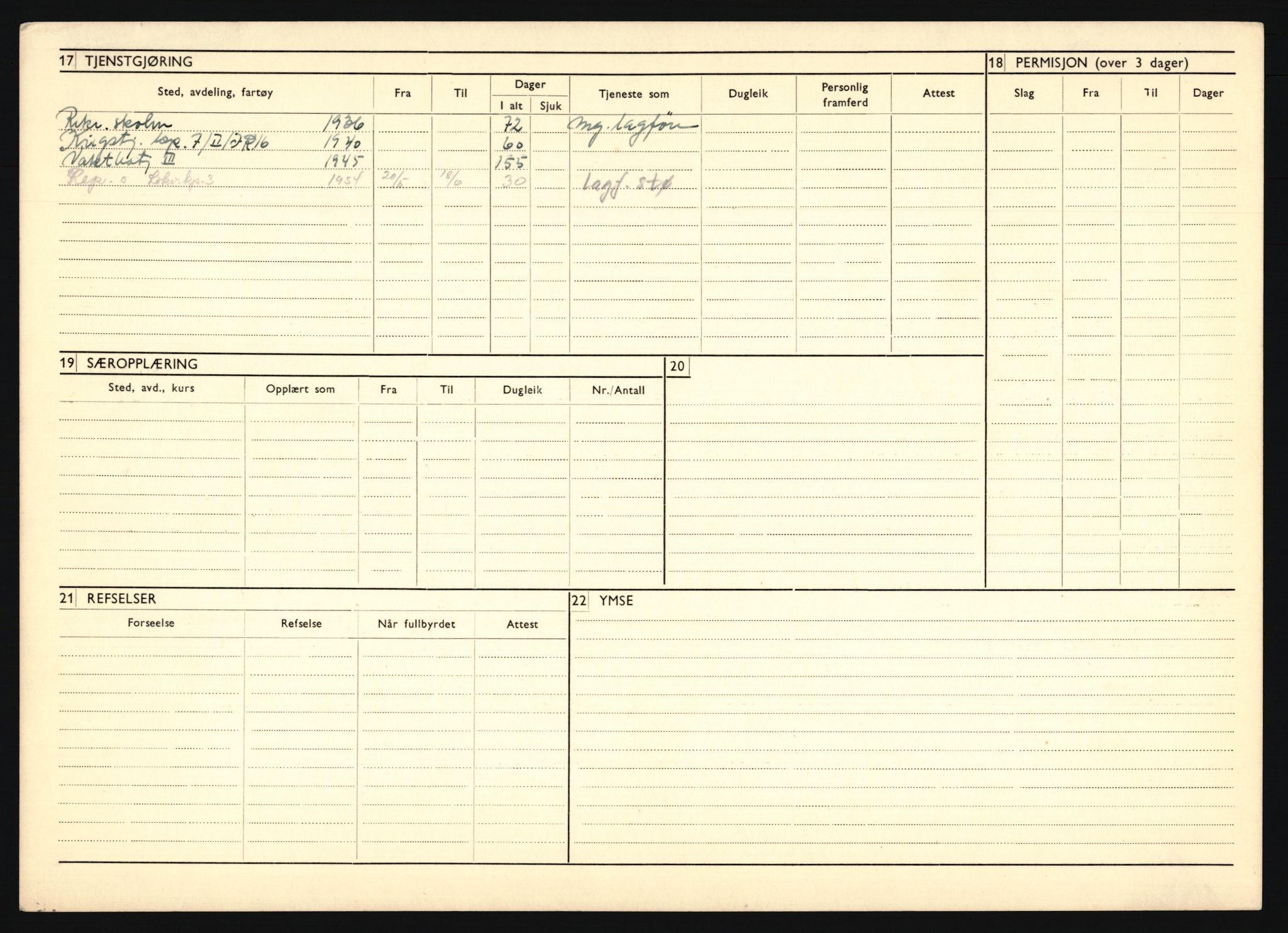 Forsvaret, Troms infanteriregiment nr. 16, AV/RA-RAFA-3146/P/Pa/L0020: Rulleblad for regimentets menige mannskaper, årsklasse 1936, 1936, p. 304