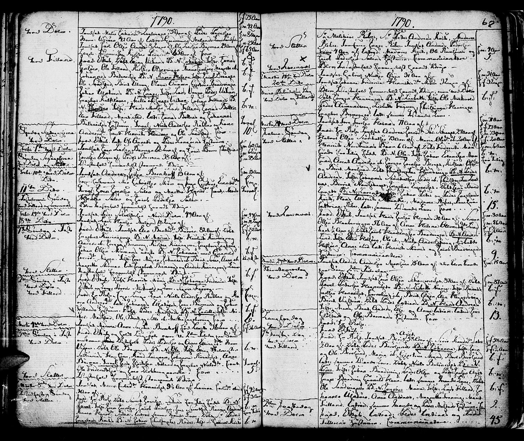 Ministerialprotokoller, klokkerbøker og fødselsregistre - Sør-Trøndelag, SAT/A-1456/634/L0526: Parish register (official) no. 634A02, 1775-1818, p. 68